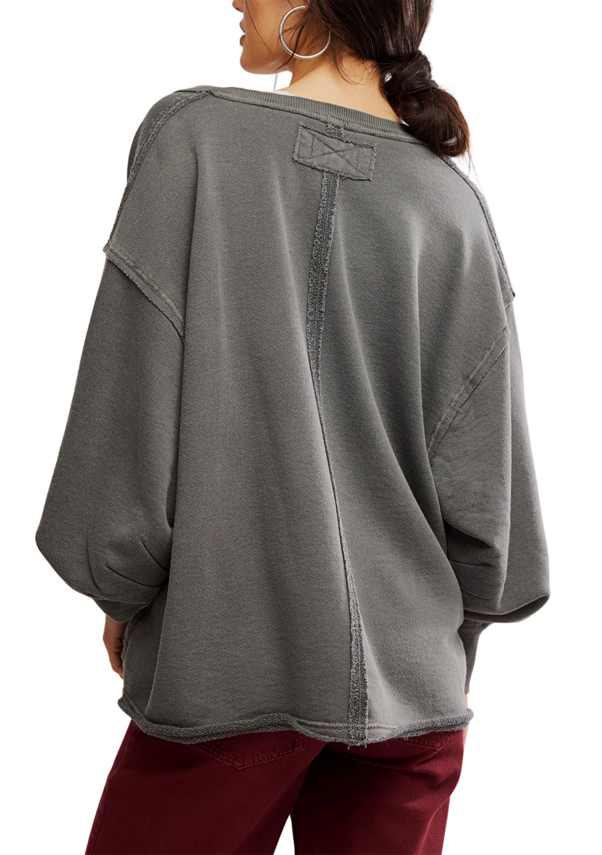 We The Free Venice V-Neck Graphic Sweatshirt