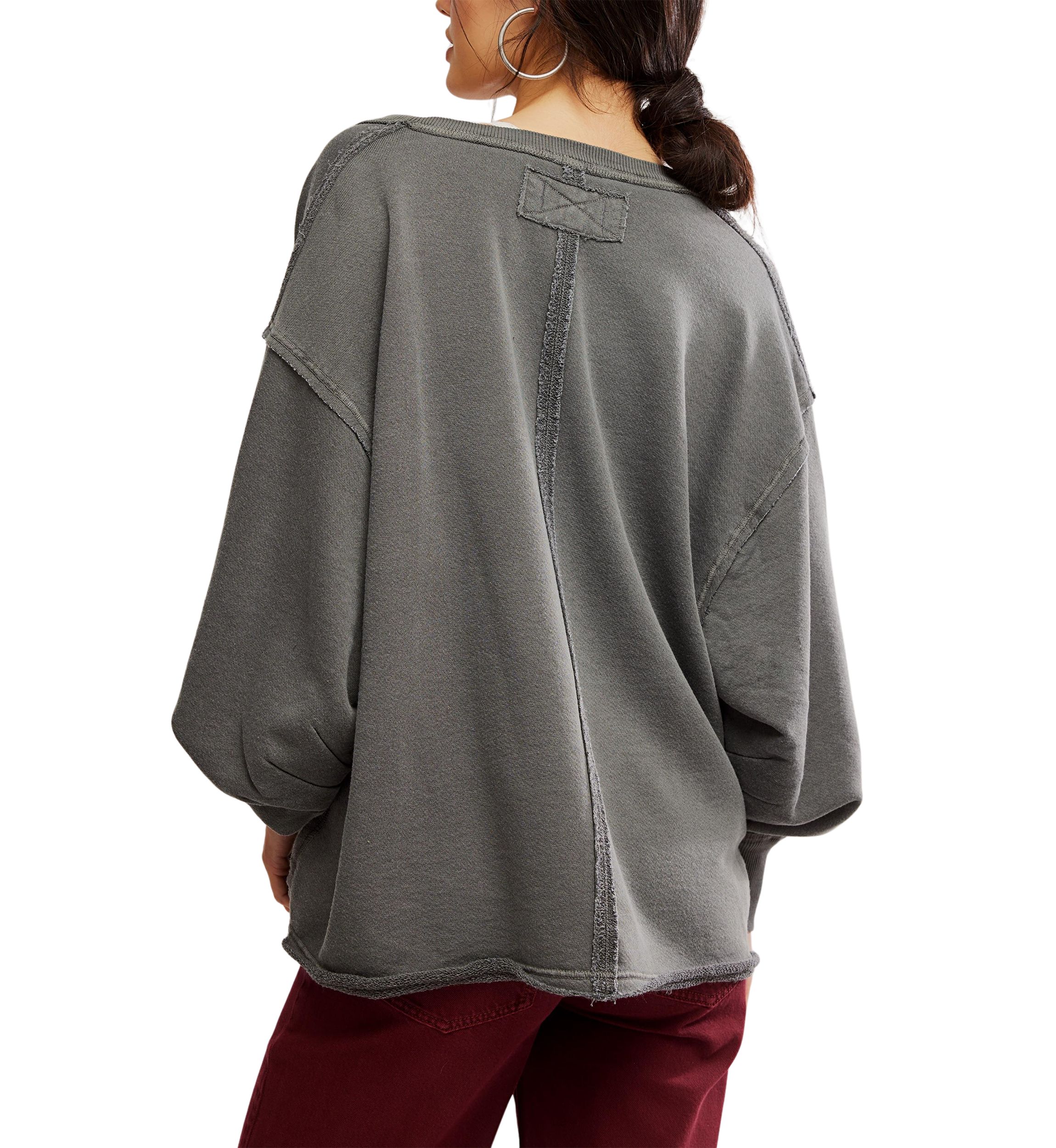 We The Free Venice V-Neck Graphic Sweatshirt