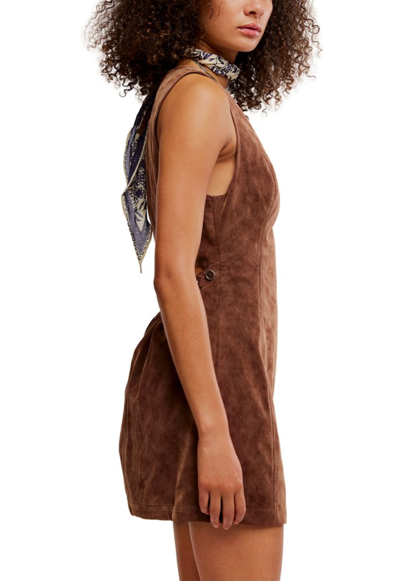 Atlas Suede Mini Dress