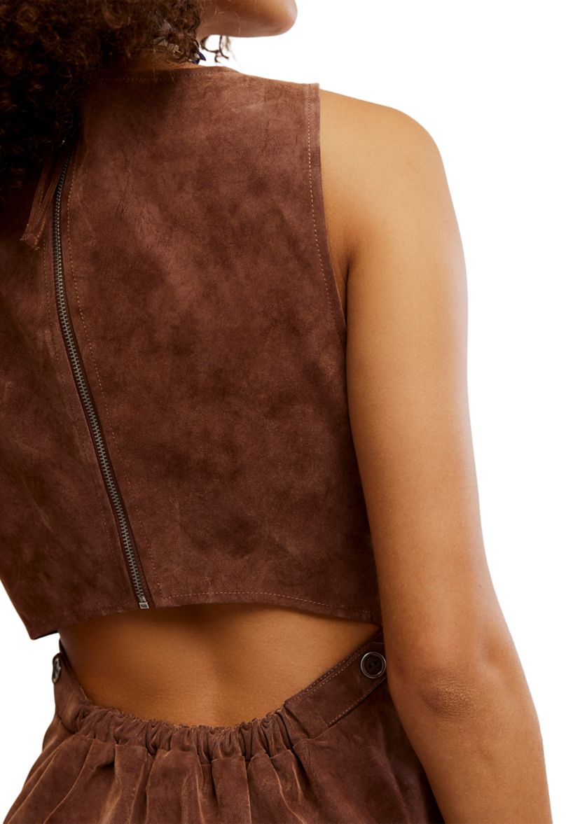 Atlas Suede Mini Dress
