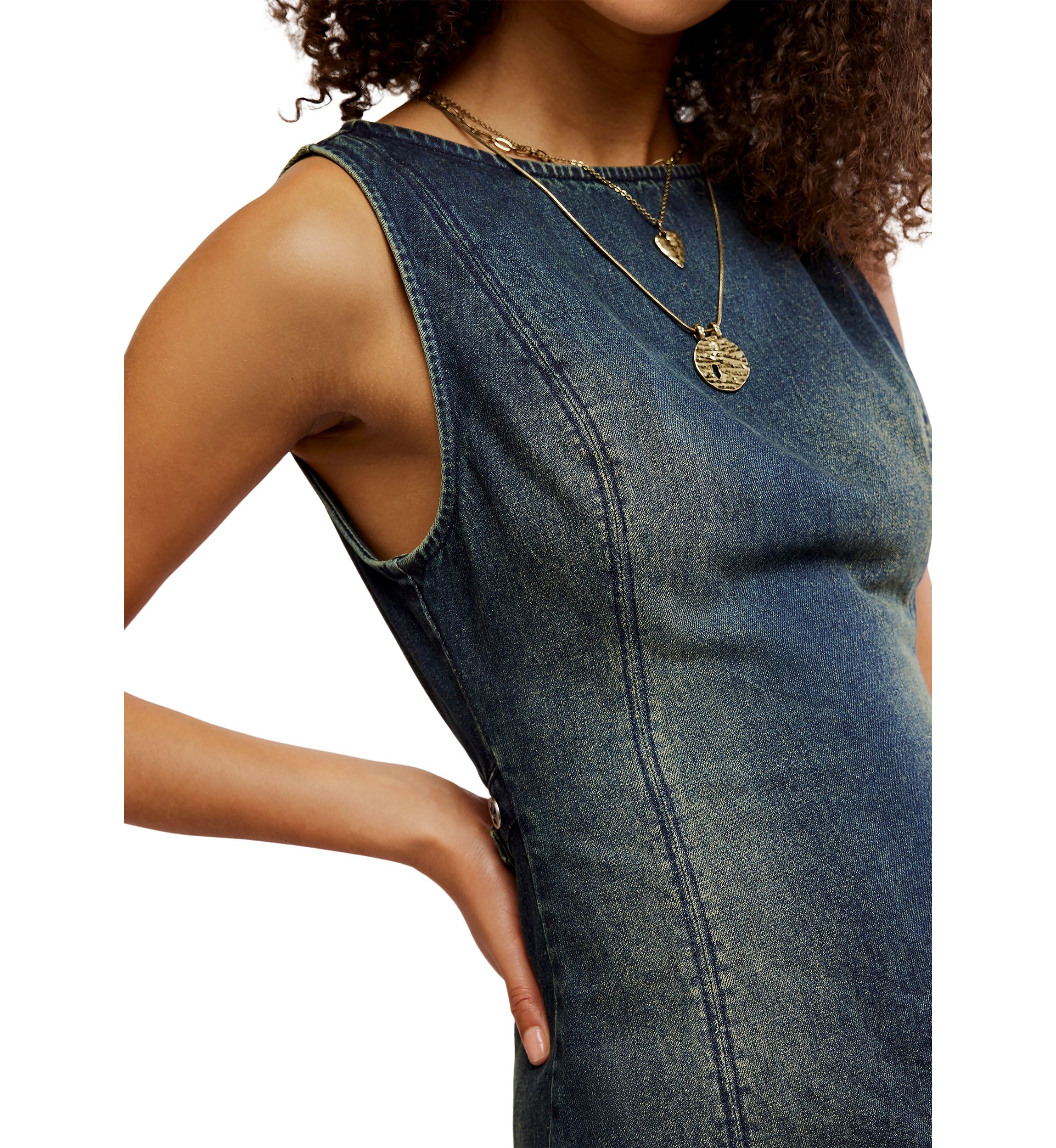 Atlas Denim Mini Dress