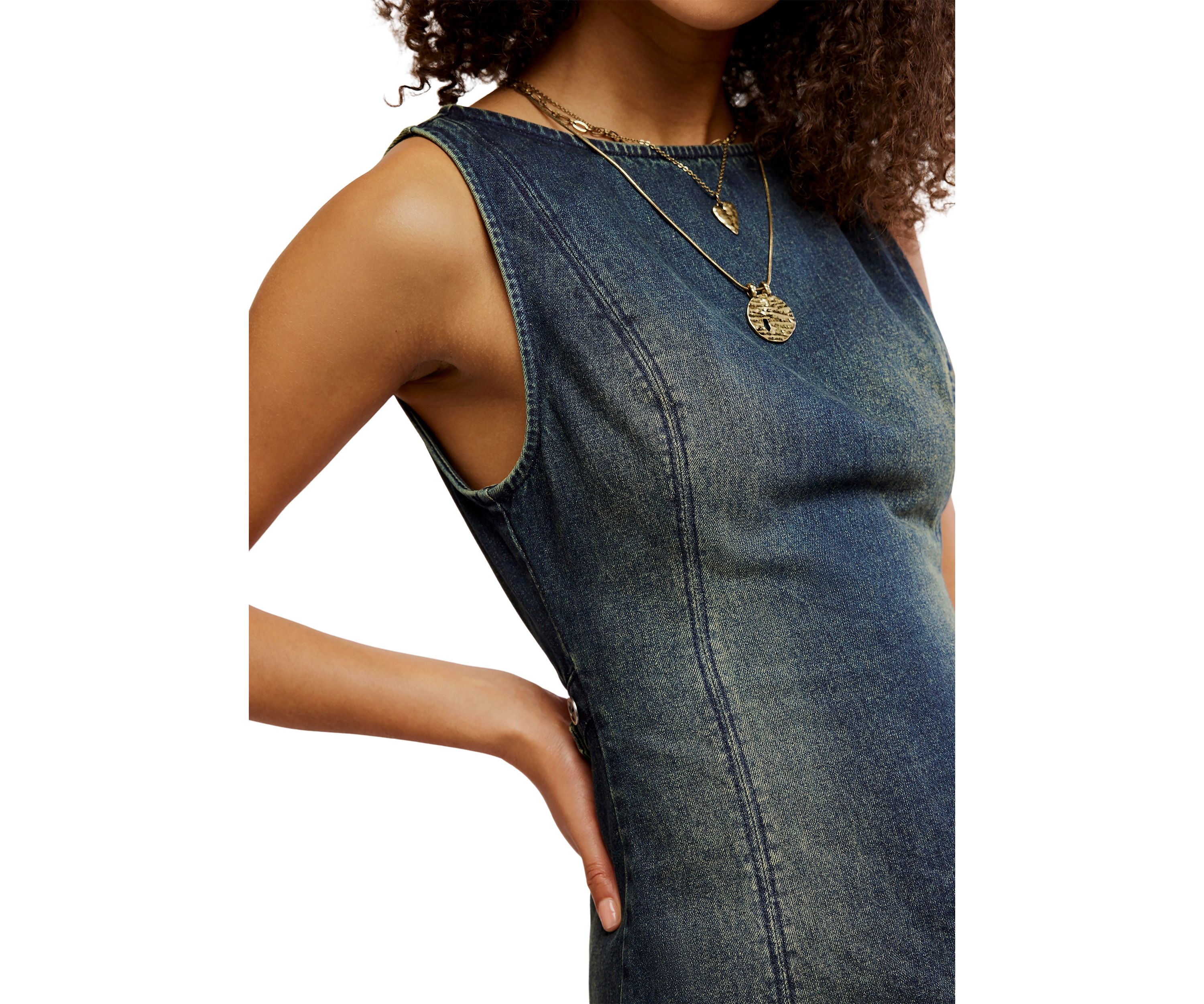 Atlas Denim Mini Dress