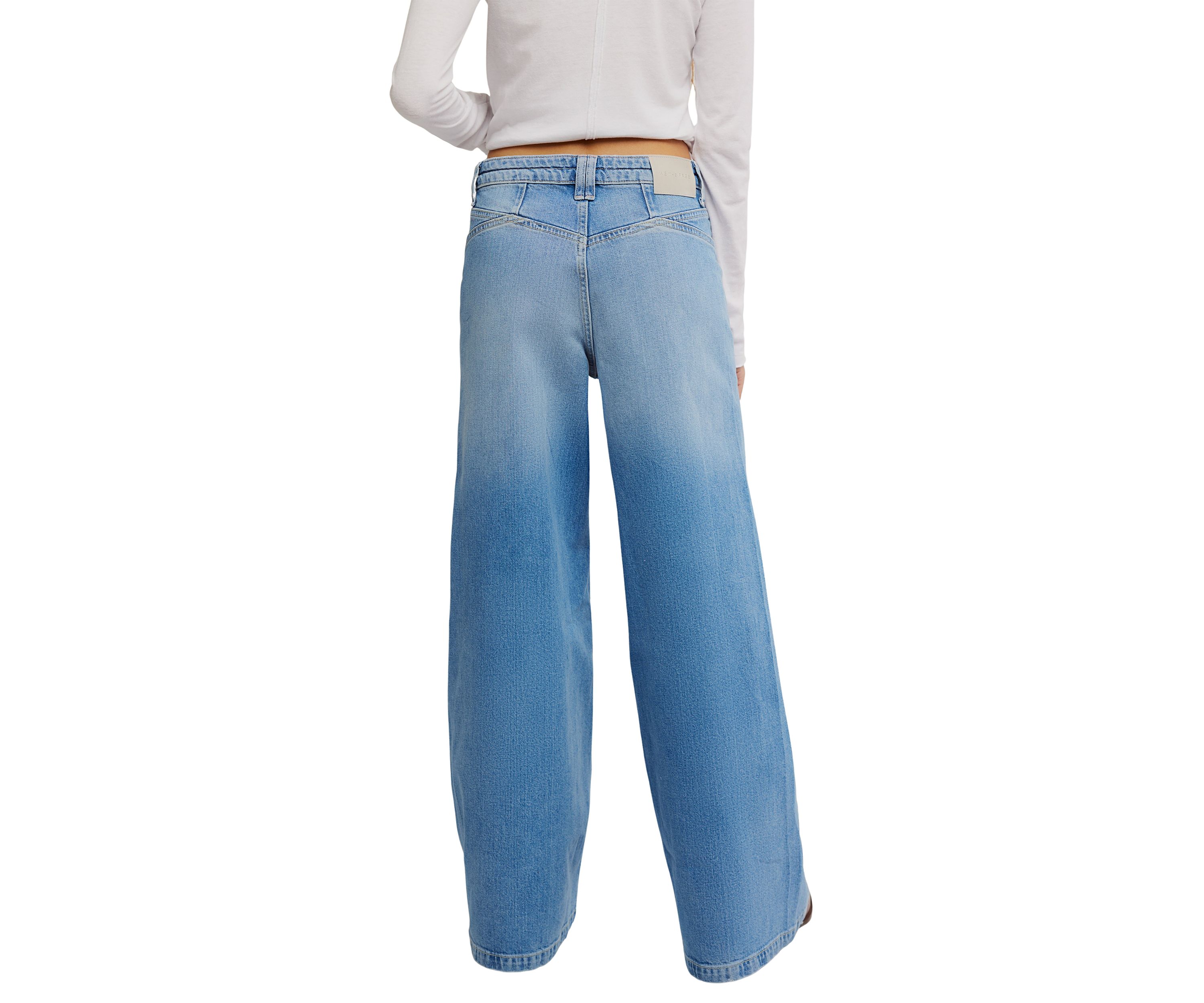 We The Free Kellee High-Rise Palazzo Jeans