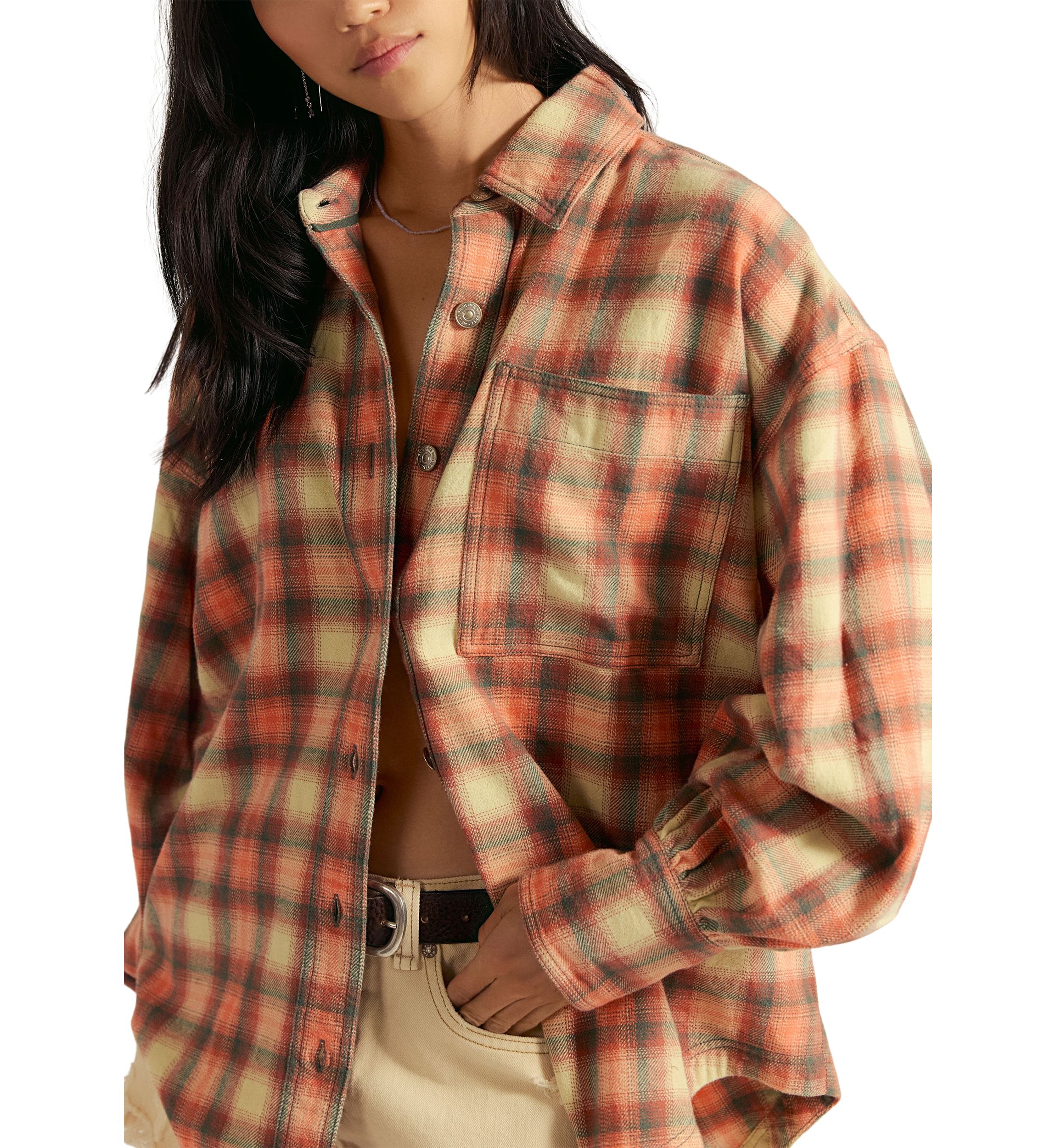 We The Free Ashley Plaid Shirt