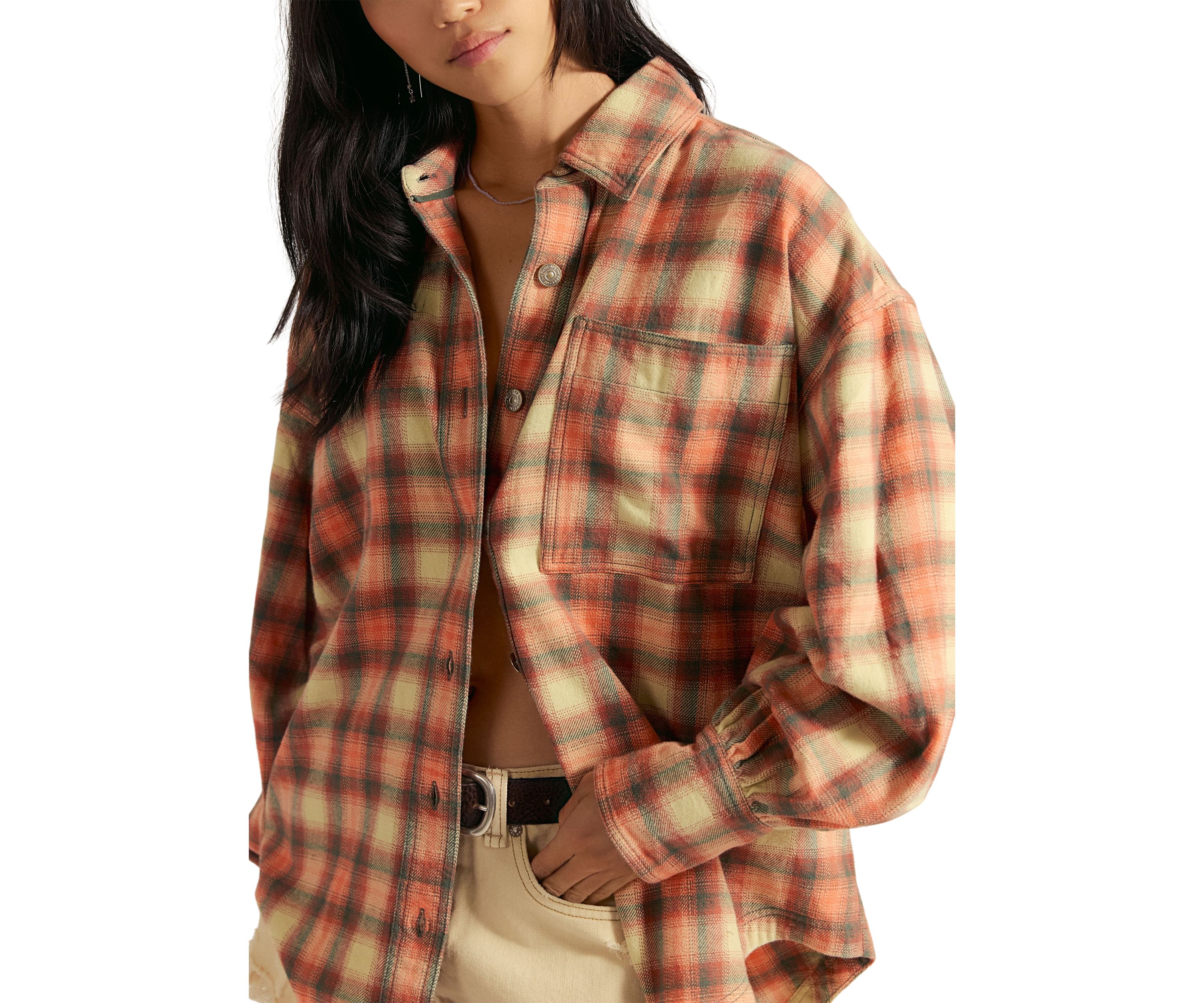 We The Free Ashley Plaid Shirt