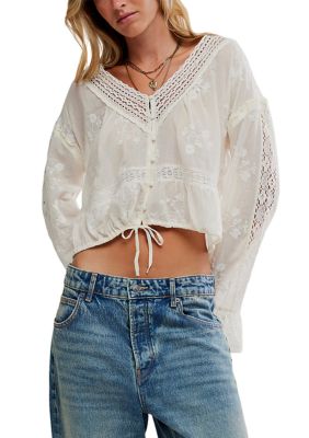 Free People Women's Sweet Love Blouse