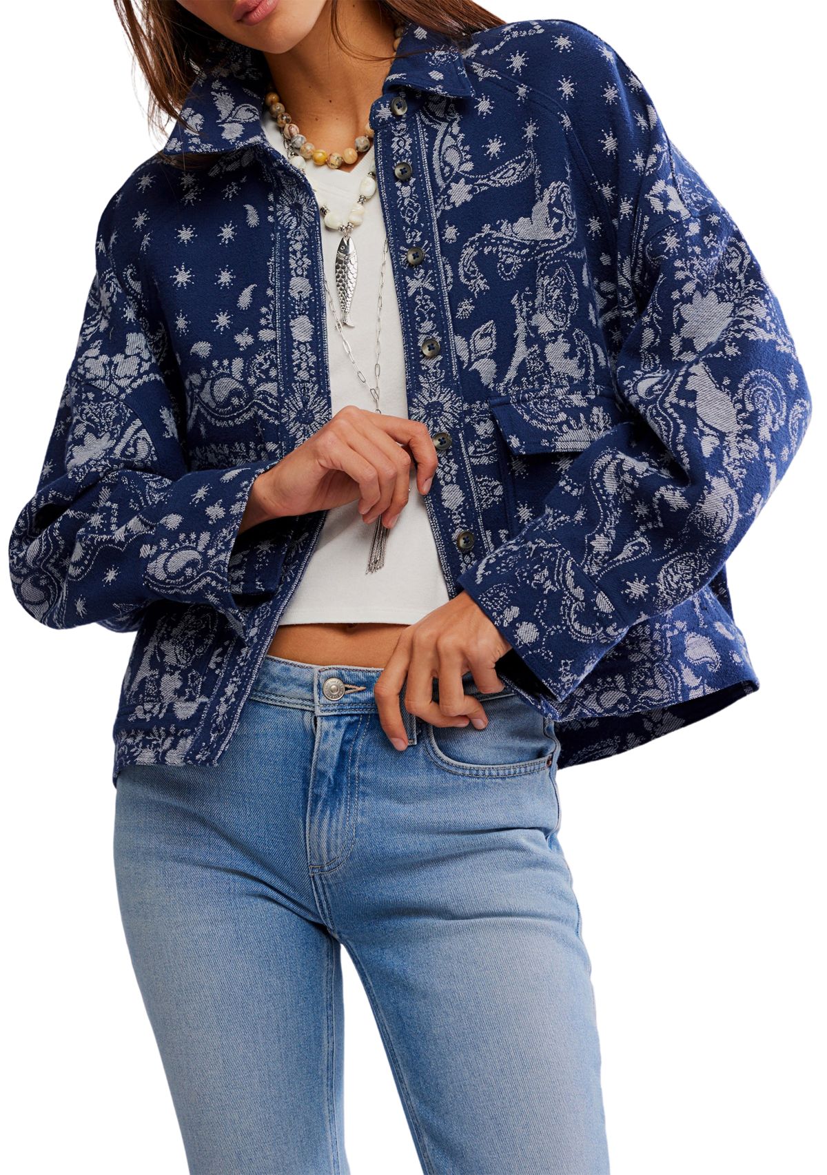 Bandana Jacquard Shirt