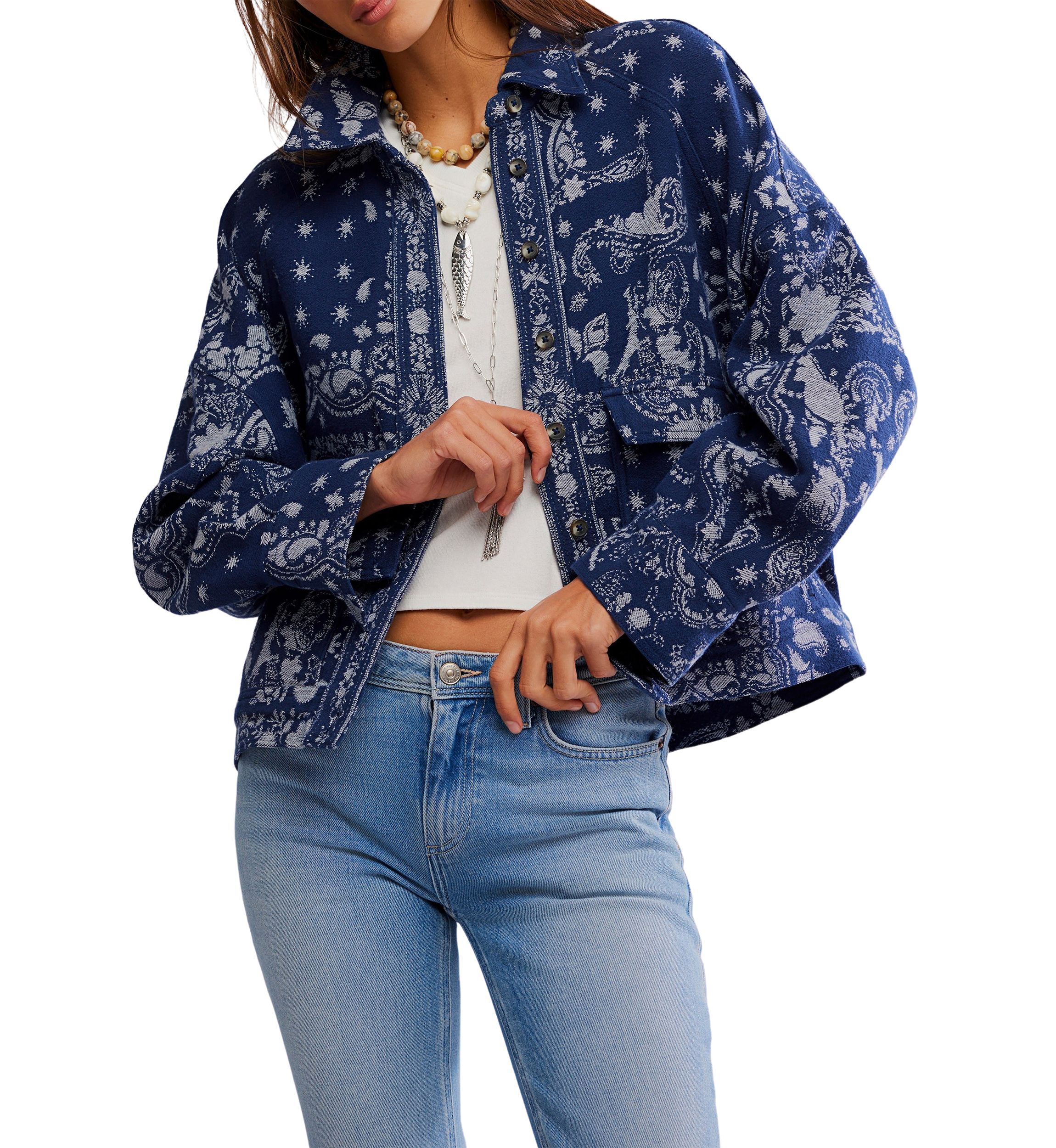 Bandana Jacquard Shirt