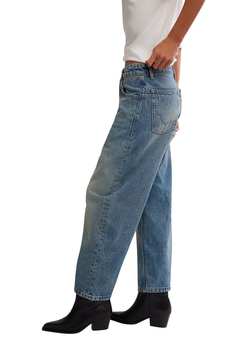 We The Free Deep Trance Dropped Boyfriend Jeans