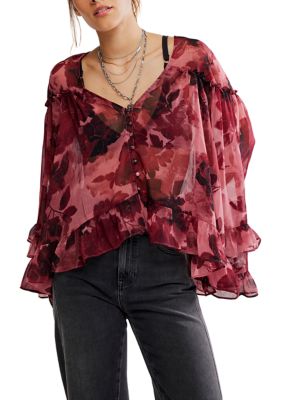 Free People Women's Day Dreaming Blouse, XS