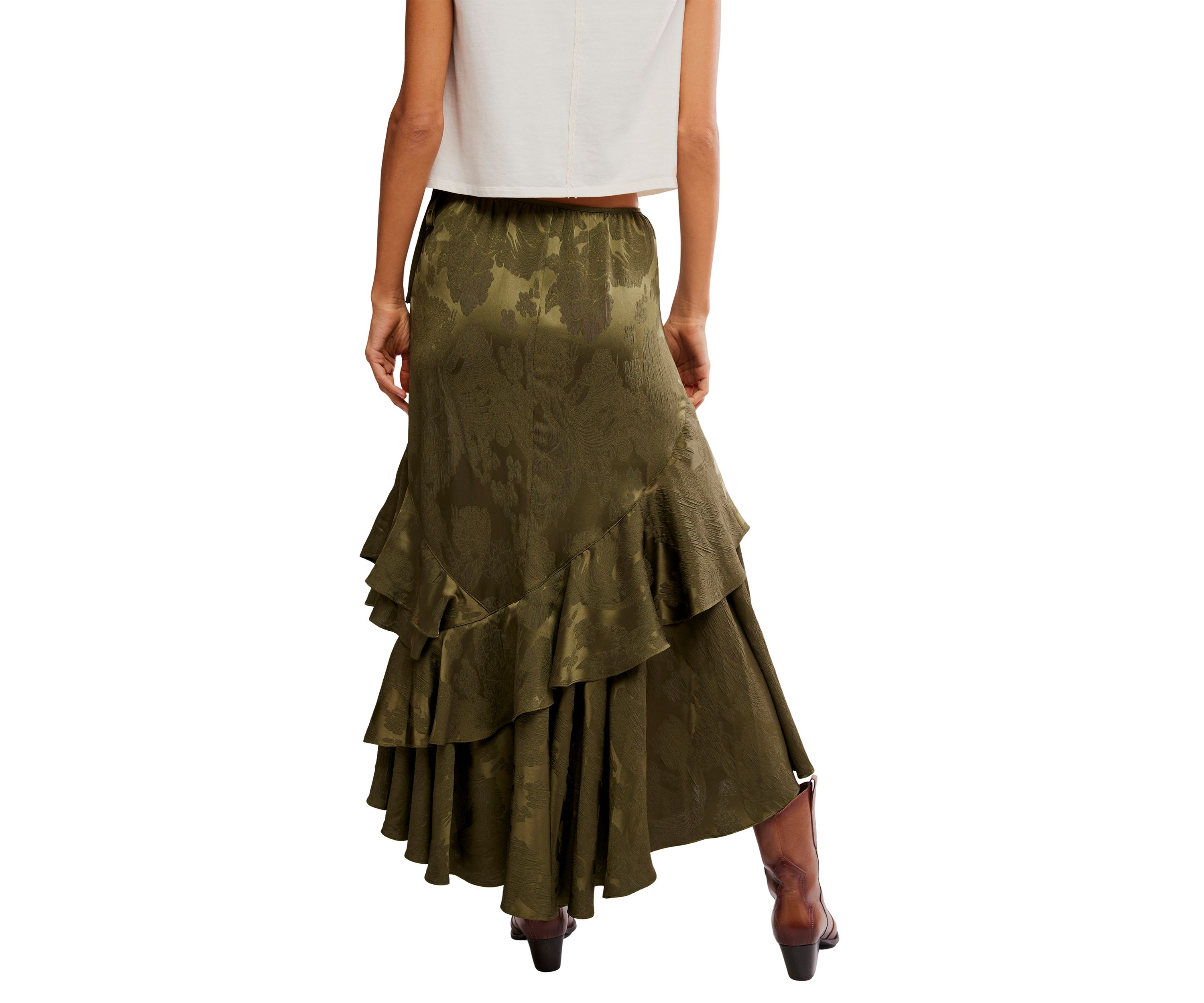 Autumn Promenade Maxi Skirt