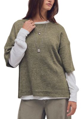Free People Women's Margot Sweater Tee, Large