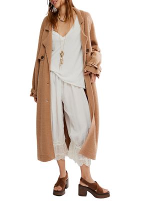 Free People Women's We The Free Trespass Trench Sweater