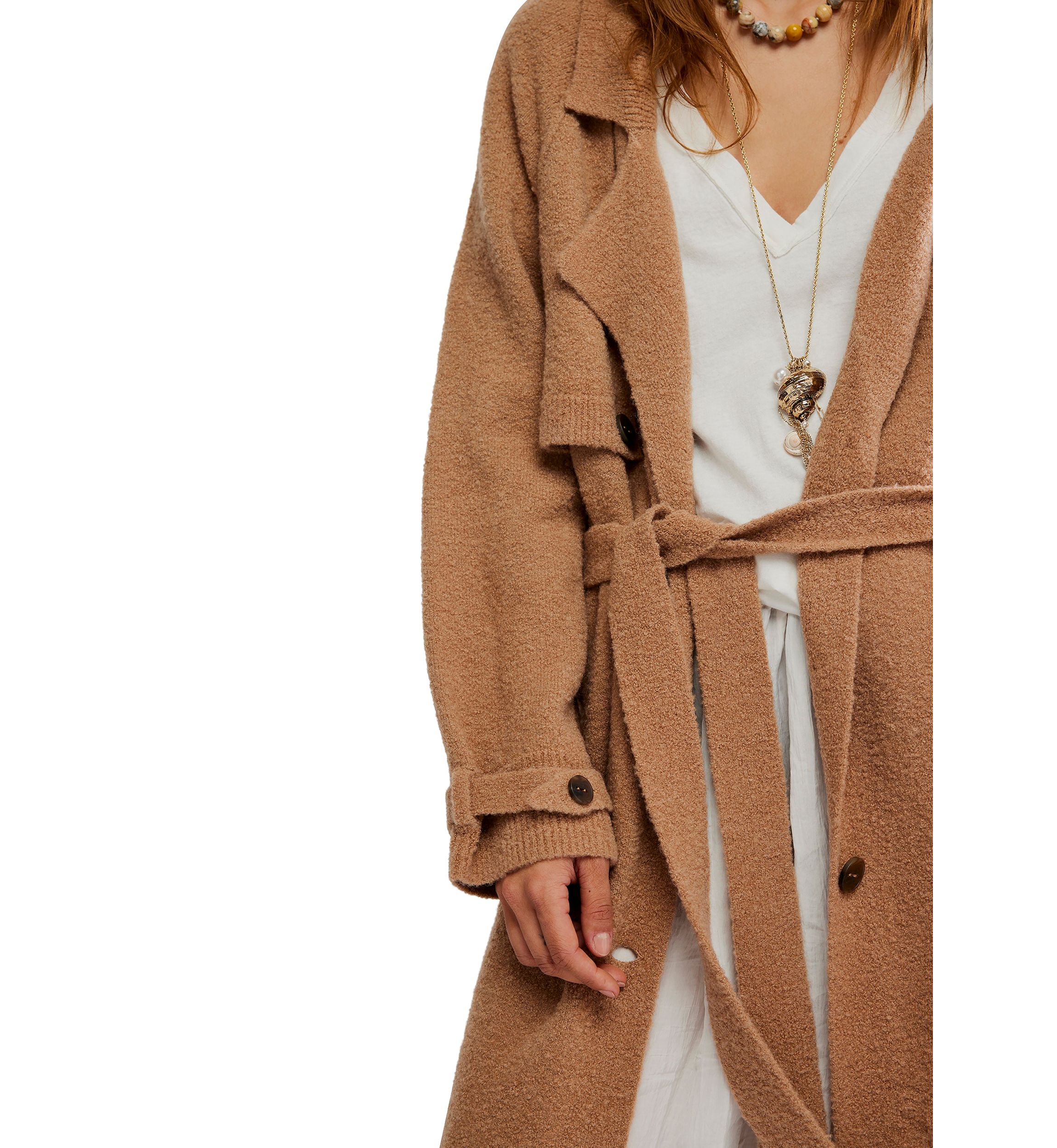 We The Free Trespass Trench Sweater