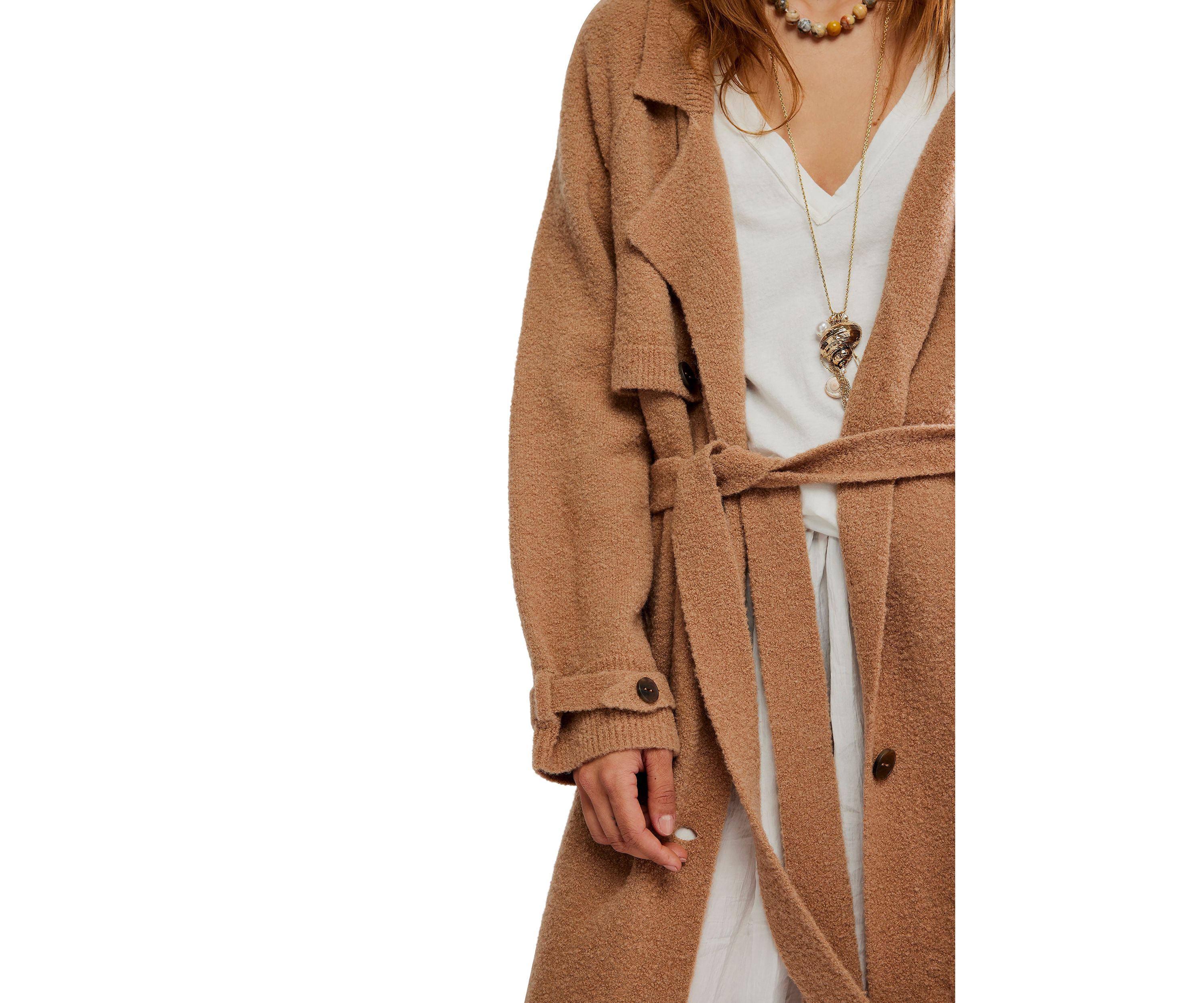 We The Free Trespass Trench Sweater