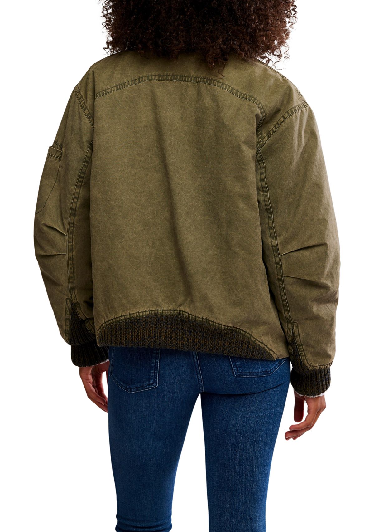 We The Free Jax Washed Bomber