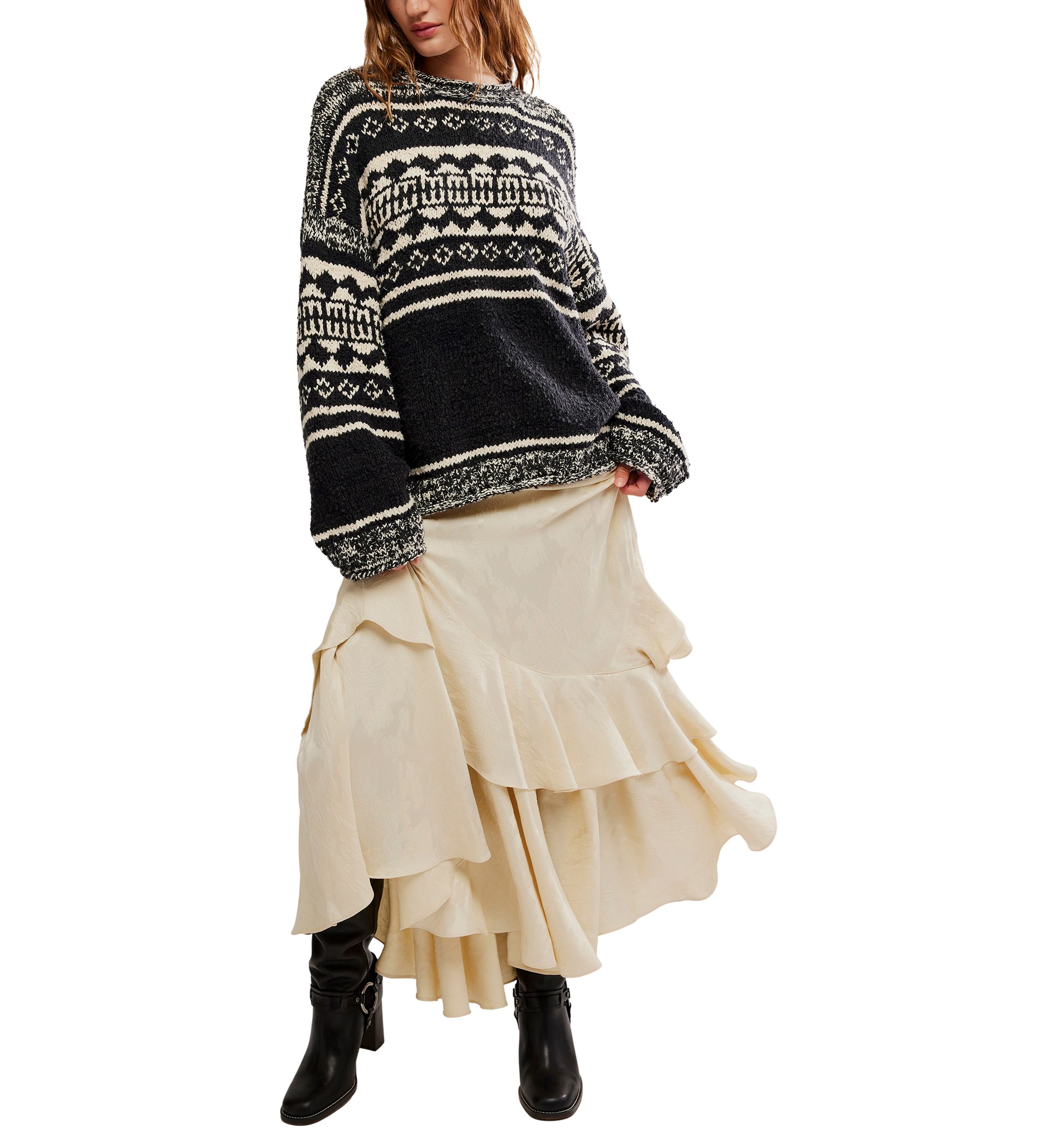 Dani Pattern Sweater