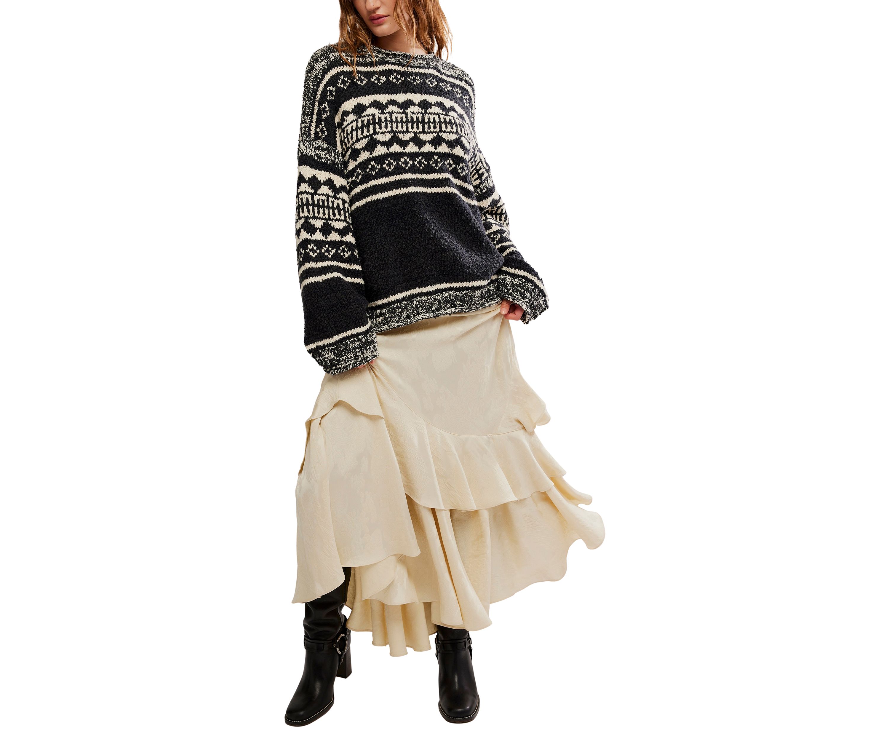 Dani Pattern Sweater