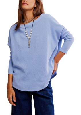 Free People Latte Blues Thermal- Acacia main image 1