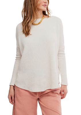 Free People Women's We The Free Latte Blues Solid Thermal, Large
