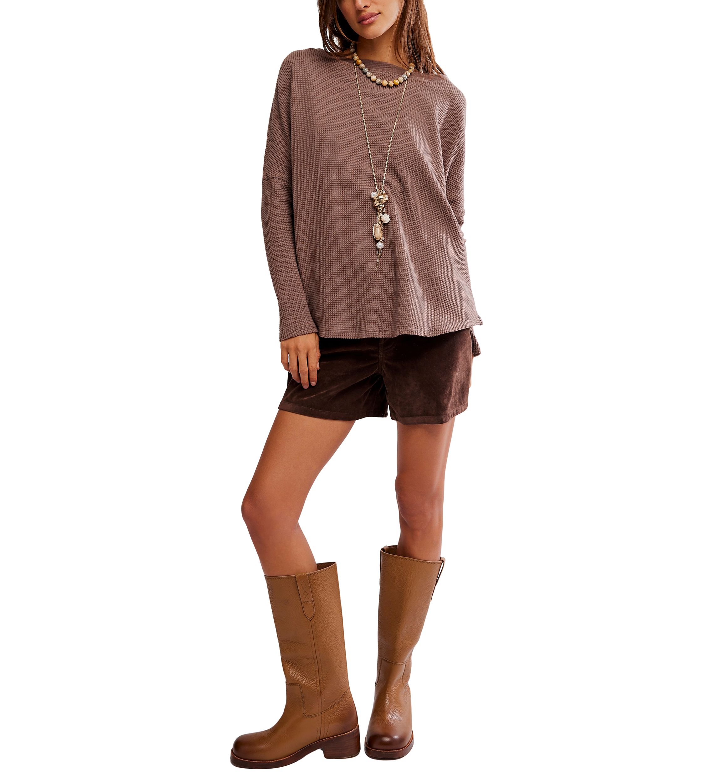 We The Free Latte Blues Solid Thermal