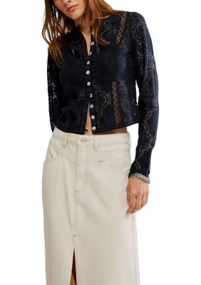 Free People Women's Jae Knit Long Sleeve Top