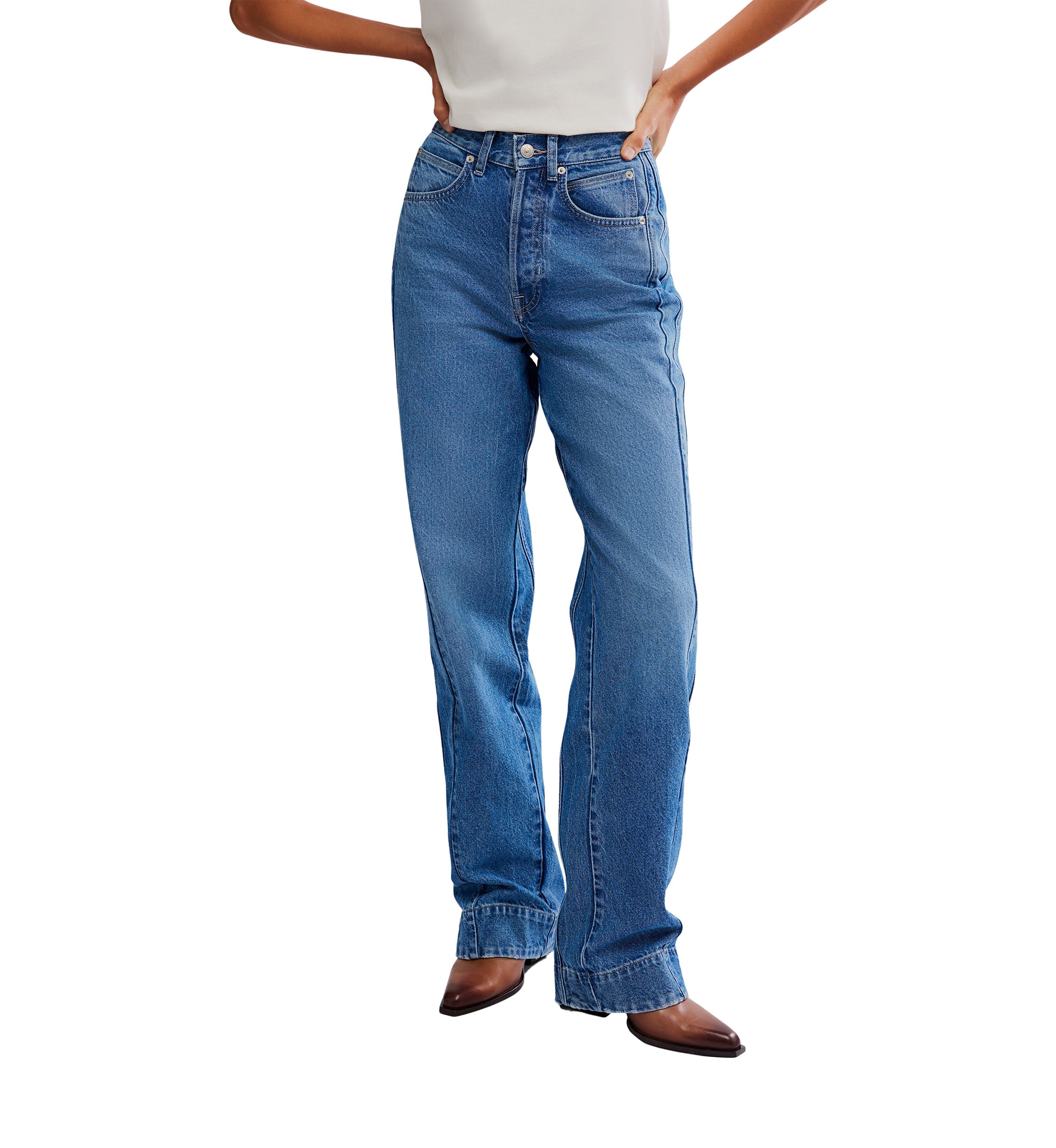 We The Free Stick Around Slim Curve Jeans