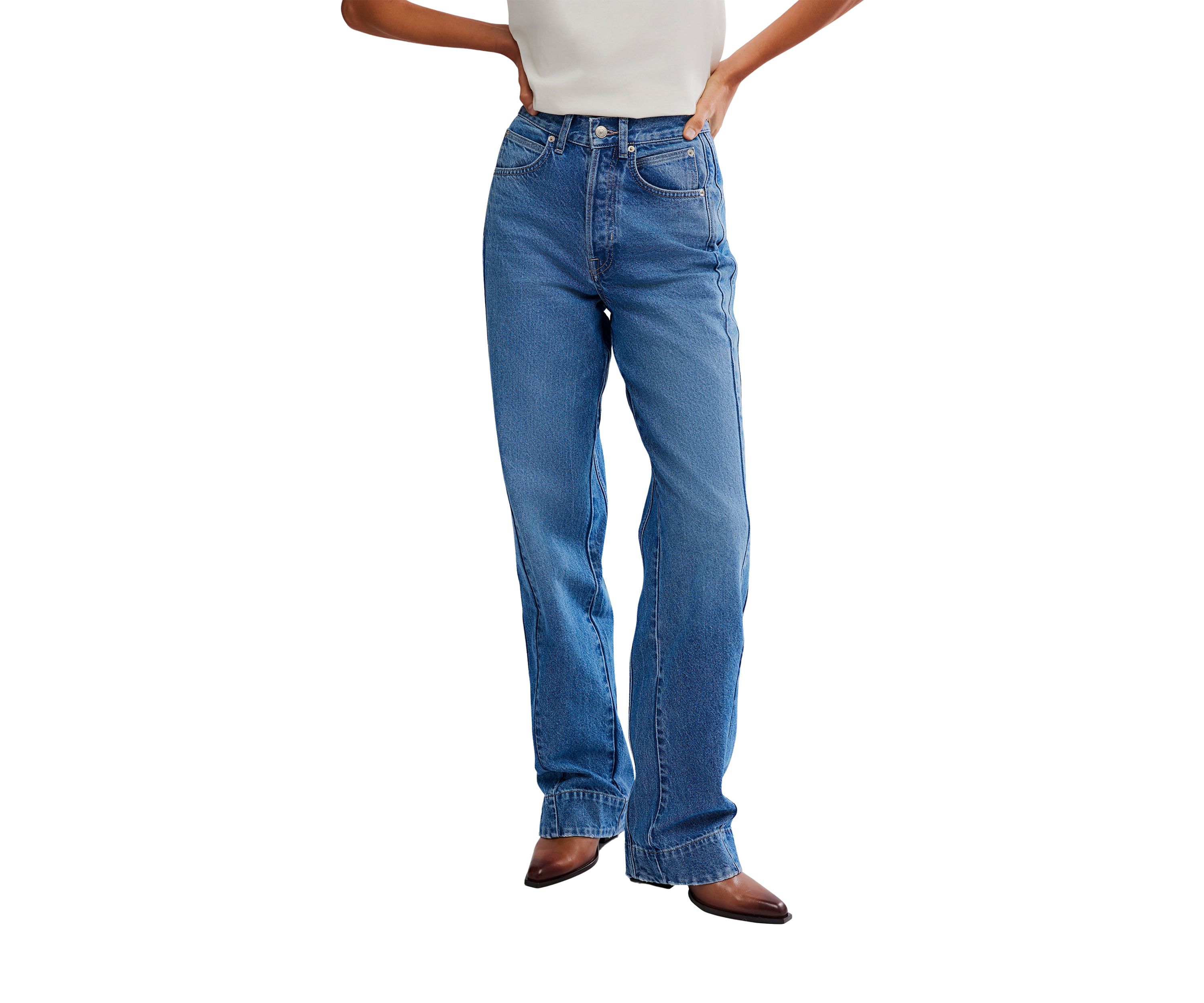 We The Free Stick Around Slim Curve Jeans