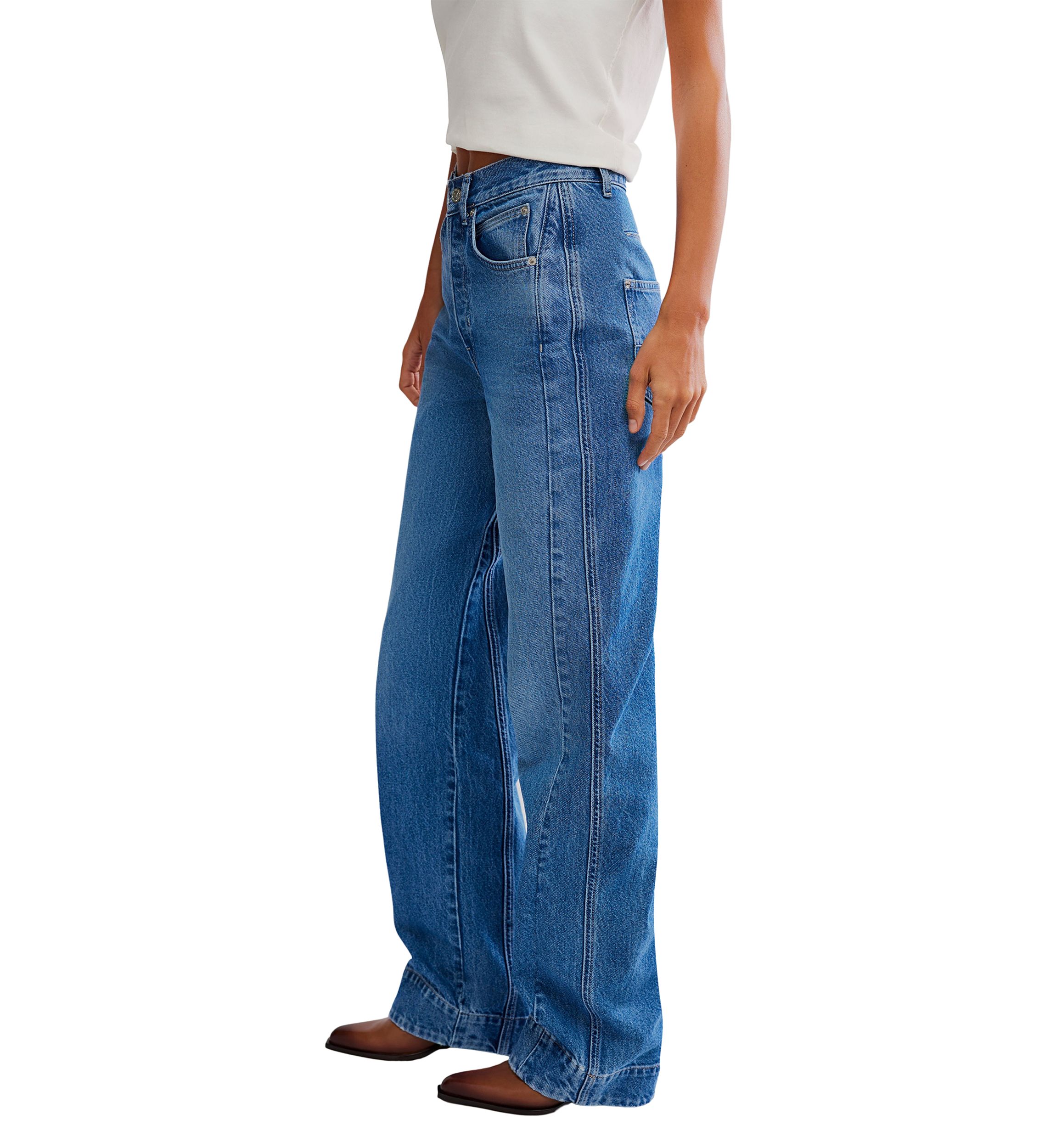 We The Free Stick Around Slim Curve Jeans