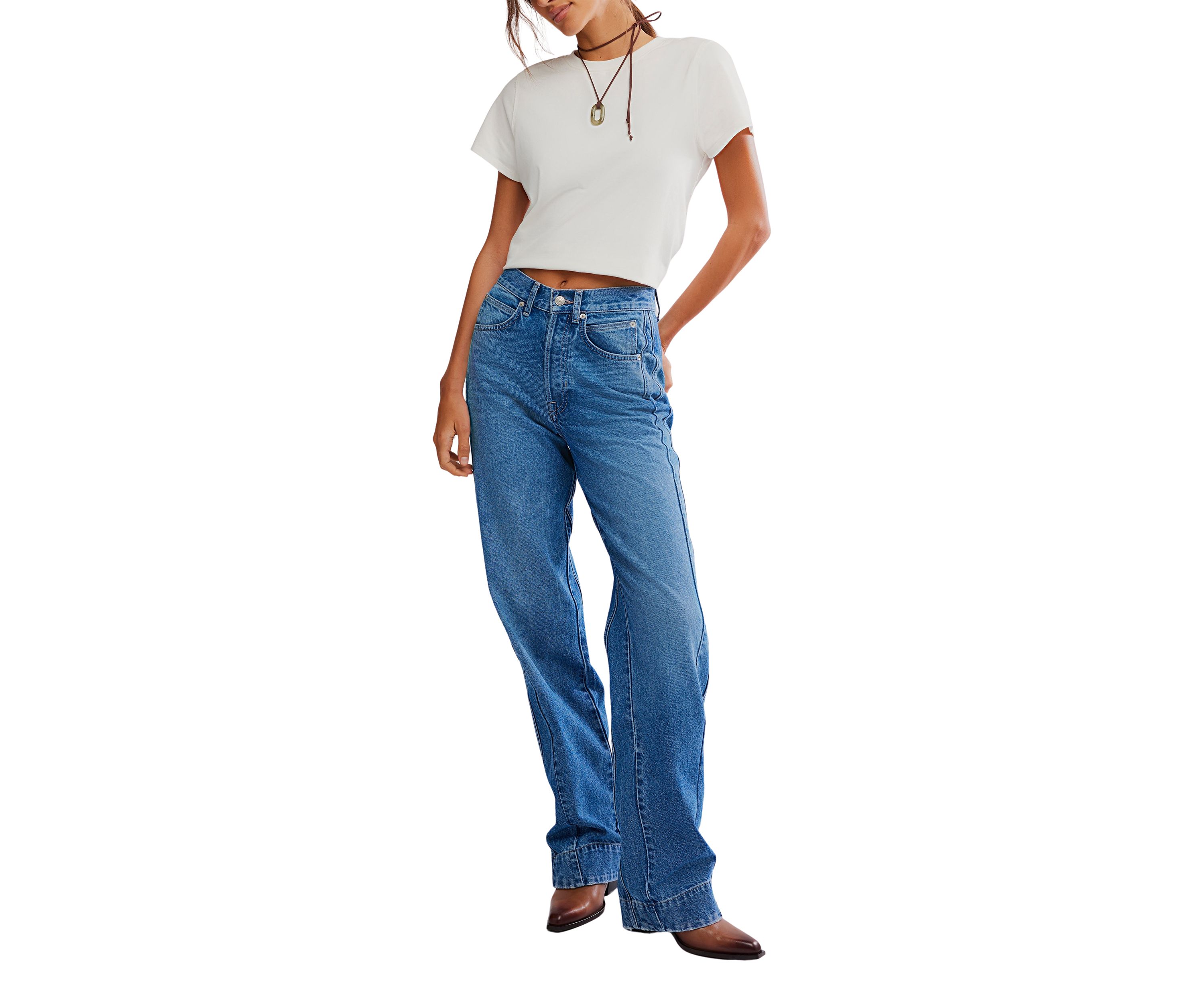 We The Free Stick Around Slim Curve Jeans