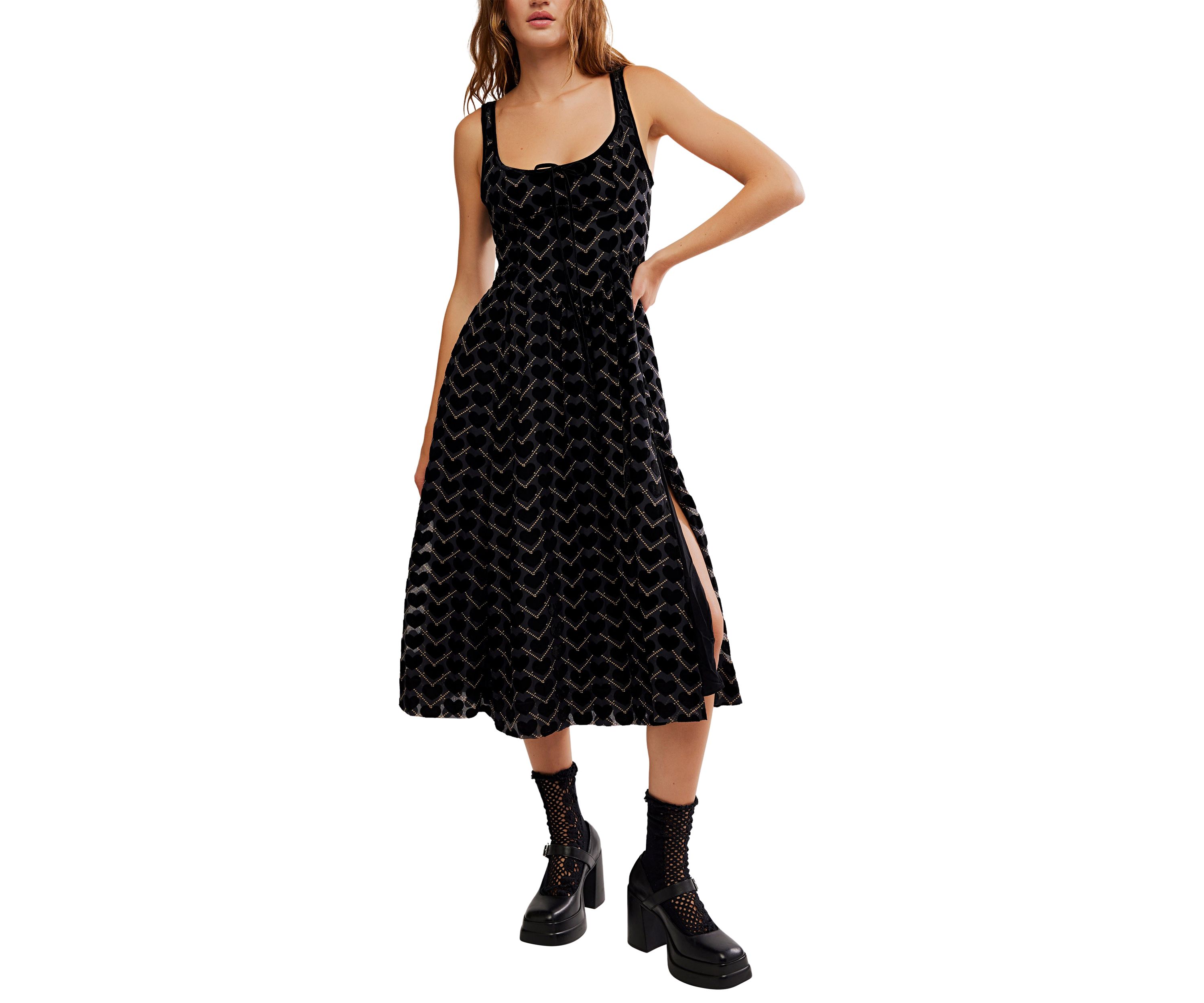 Freya Printed Midi Dress