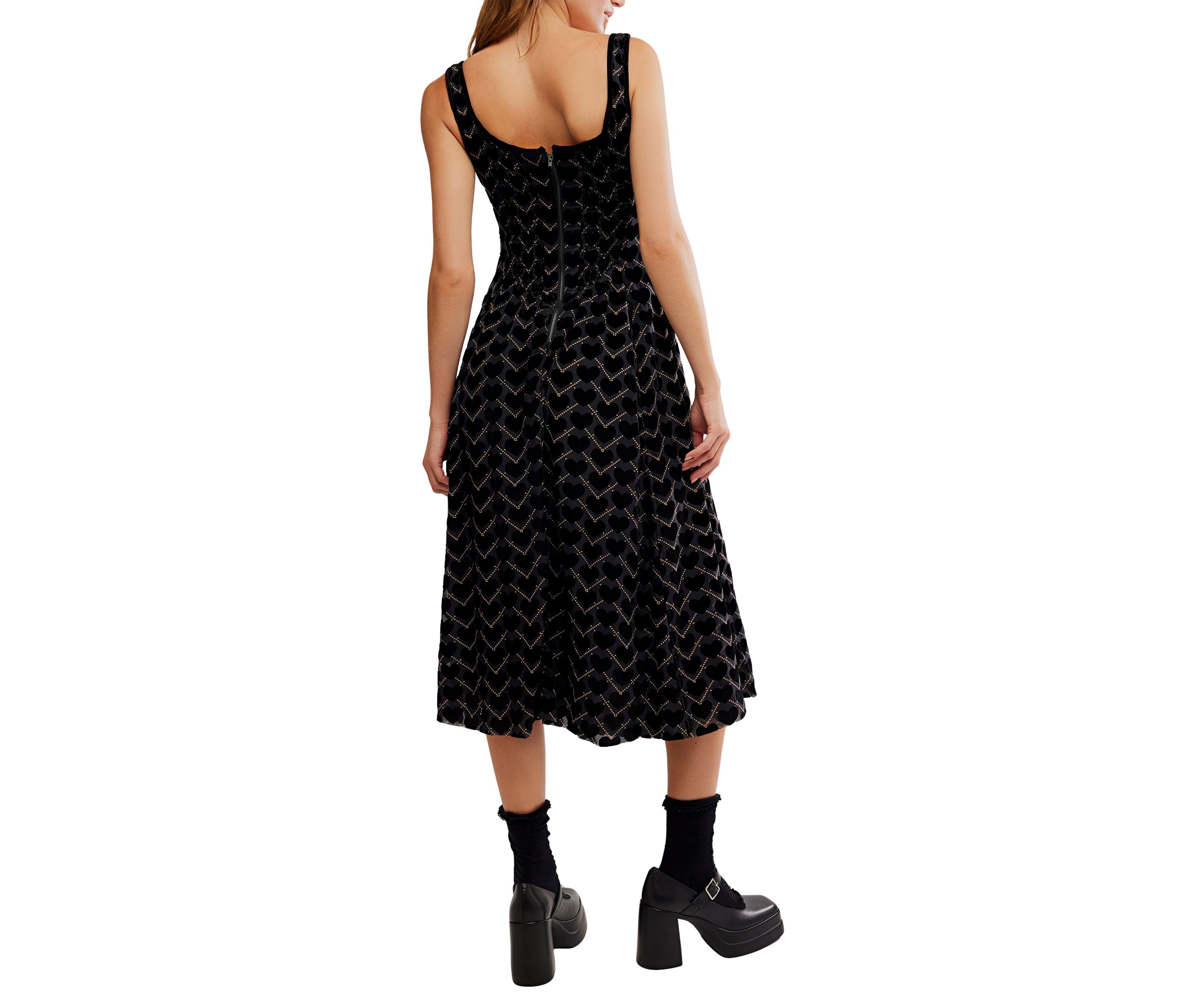 Freya Printed Midi Dress
