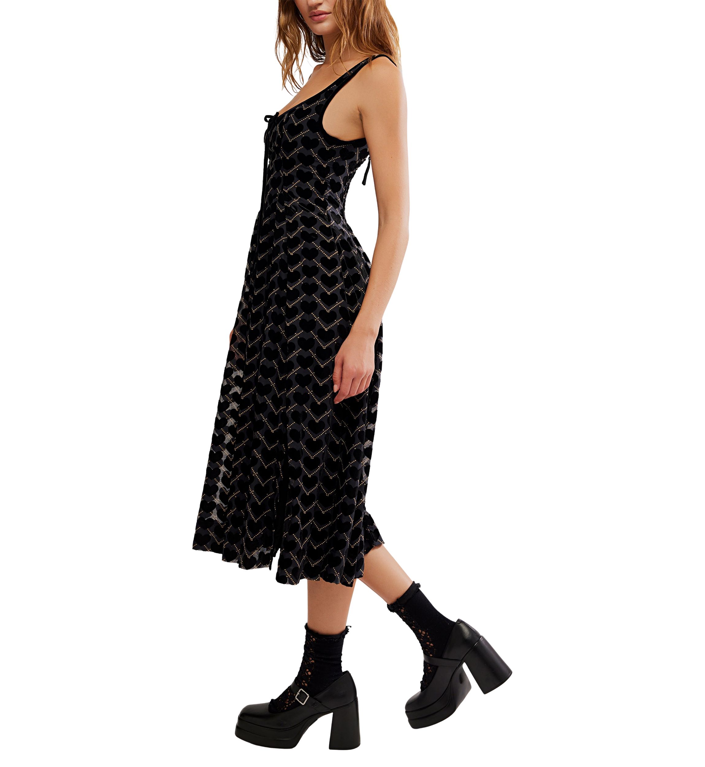 Freya Printed Midi Dress