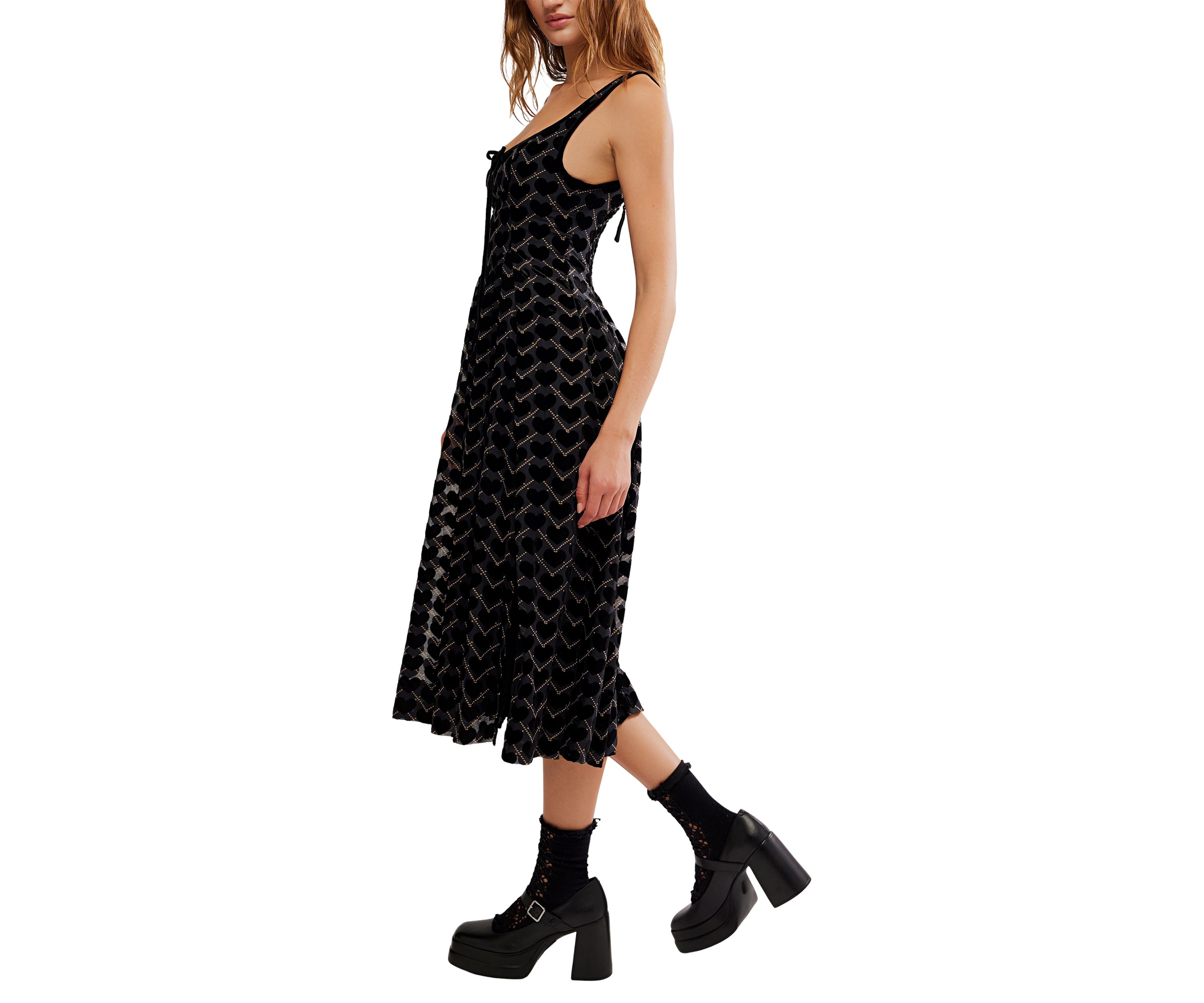 Freya Printed Midi Dress
