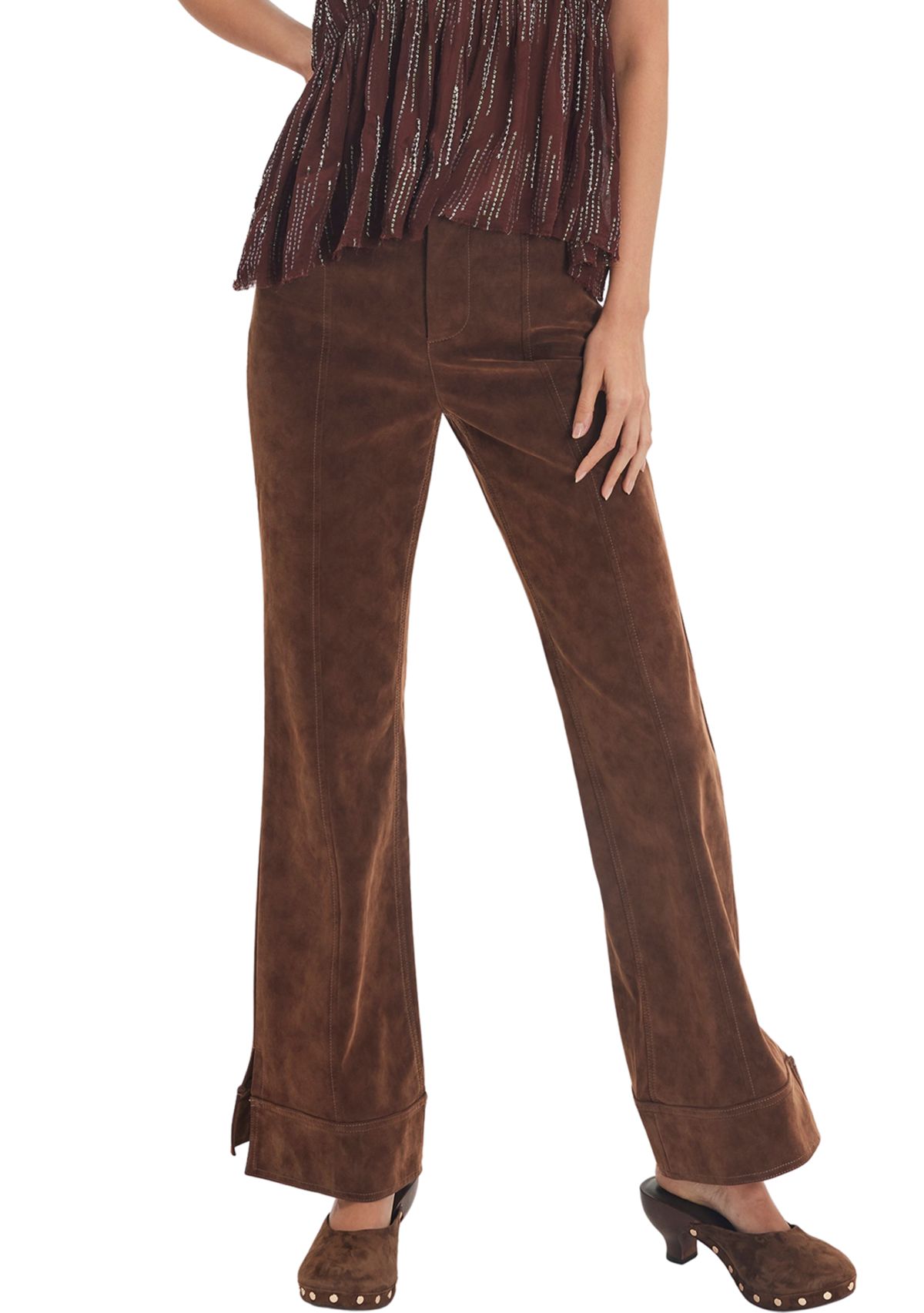 We The Free Glow Up Vegan Suede Pants