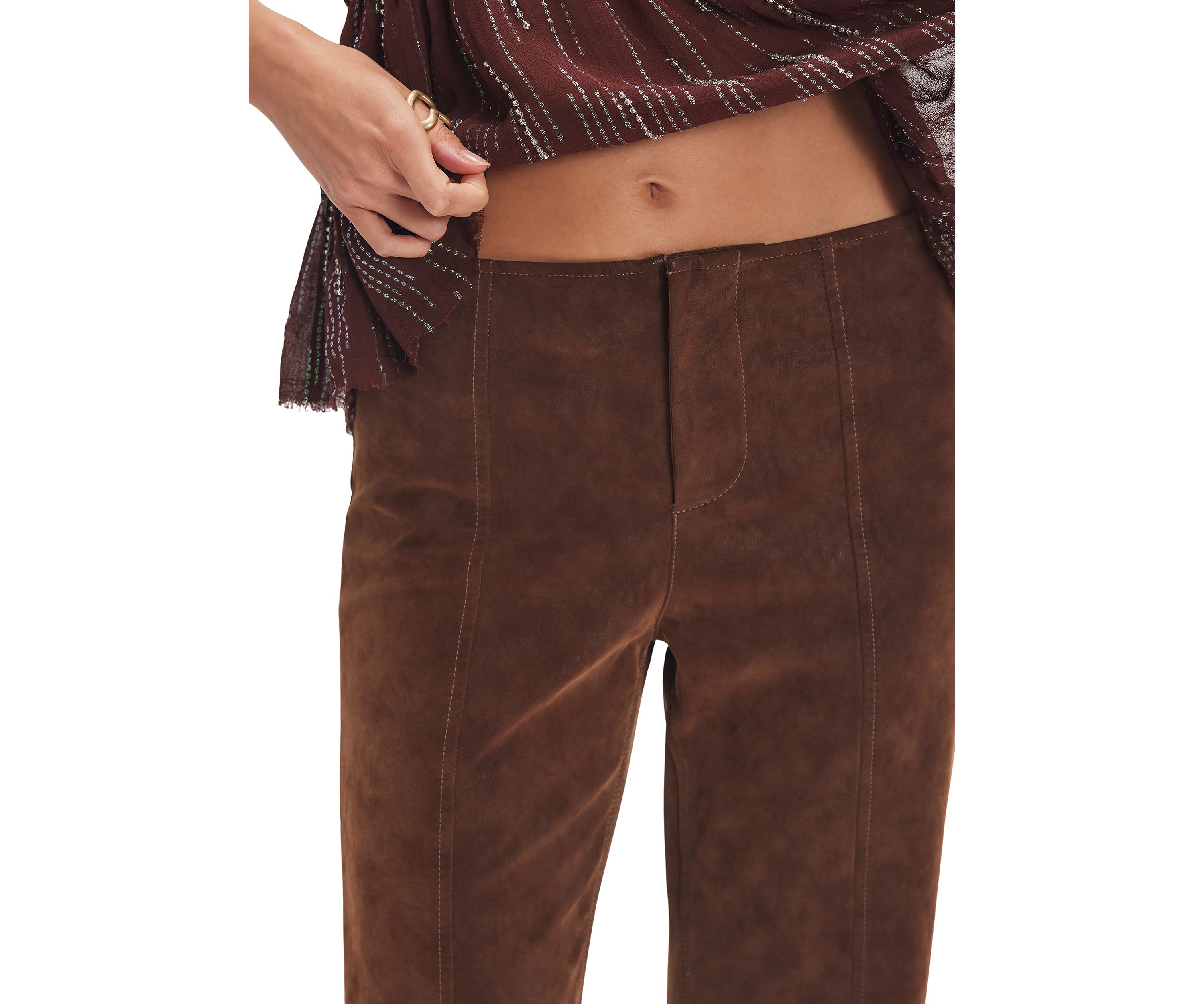 We The Free Glow Up Vegan Suede Pants