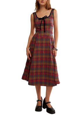 Free People Women's Freya Midi Dress, Large