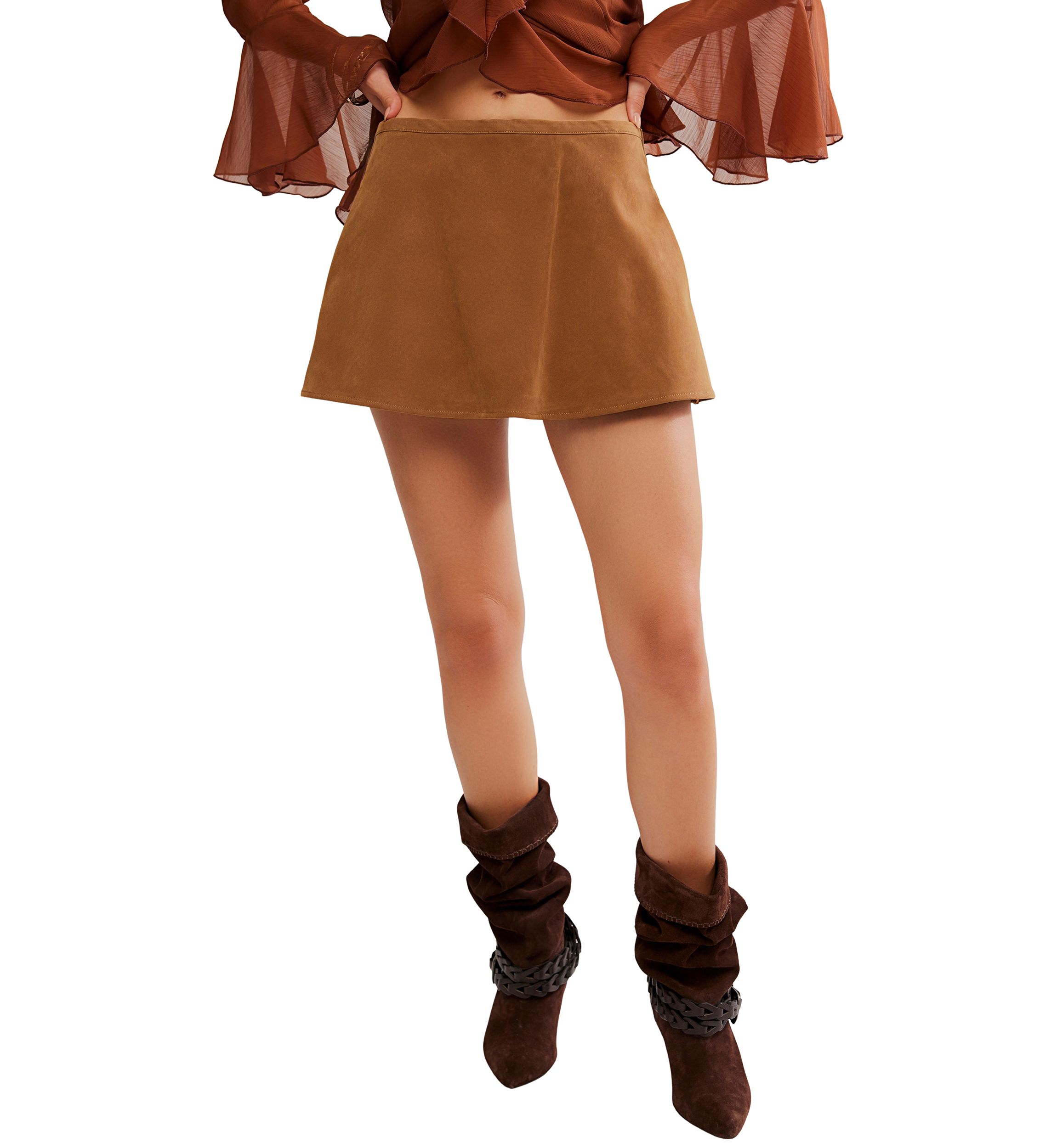 We The Free Paradise Found Suede Skort