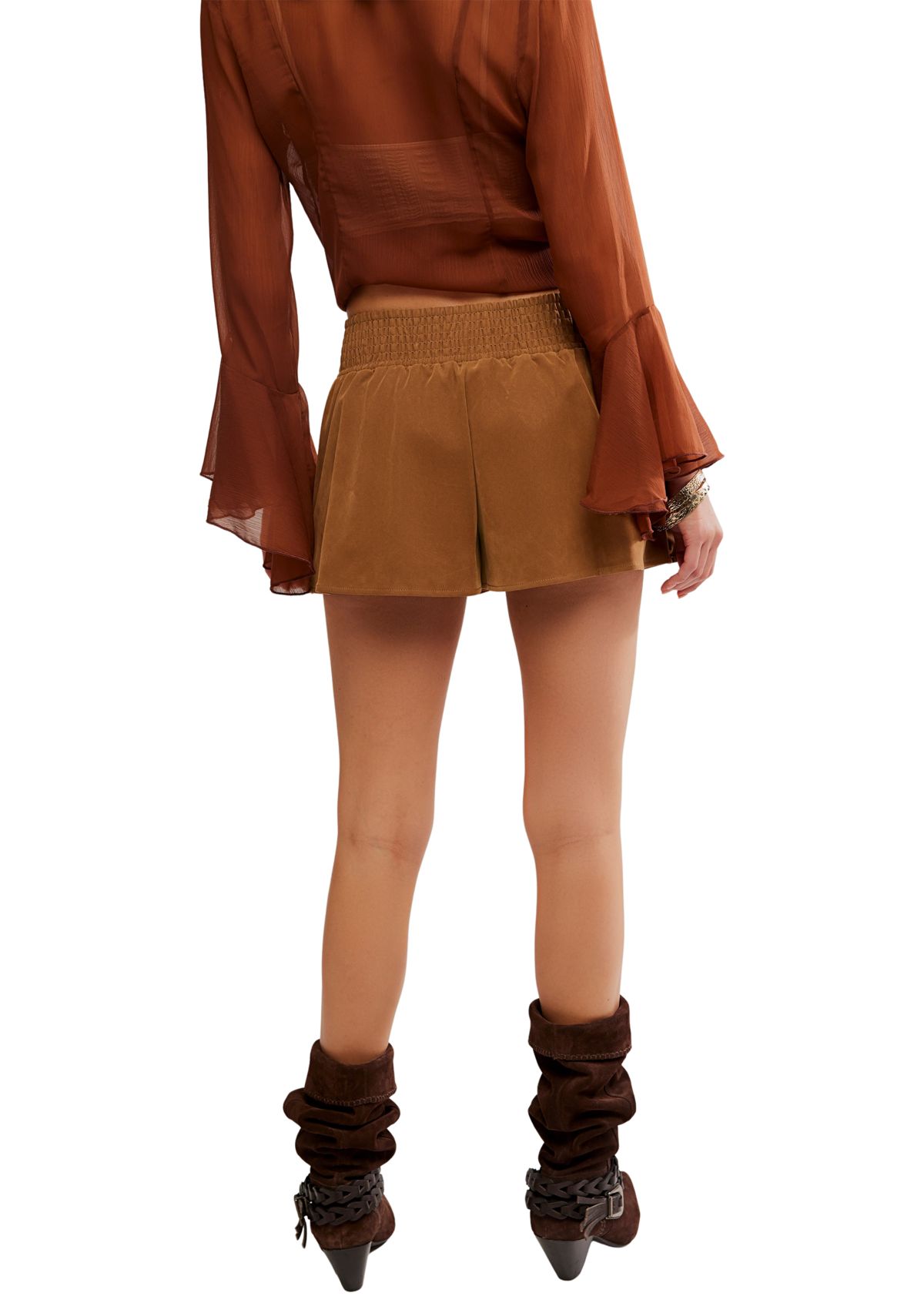 We The Free Paradise Found Suede Skort