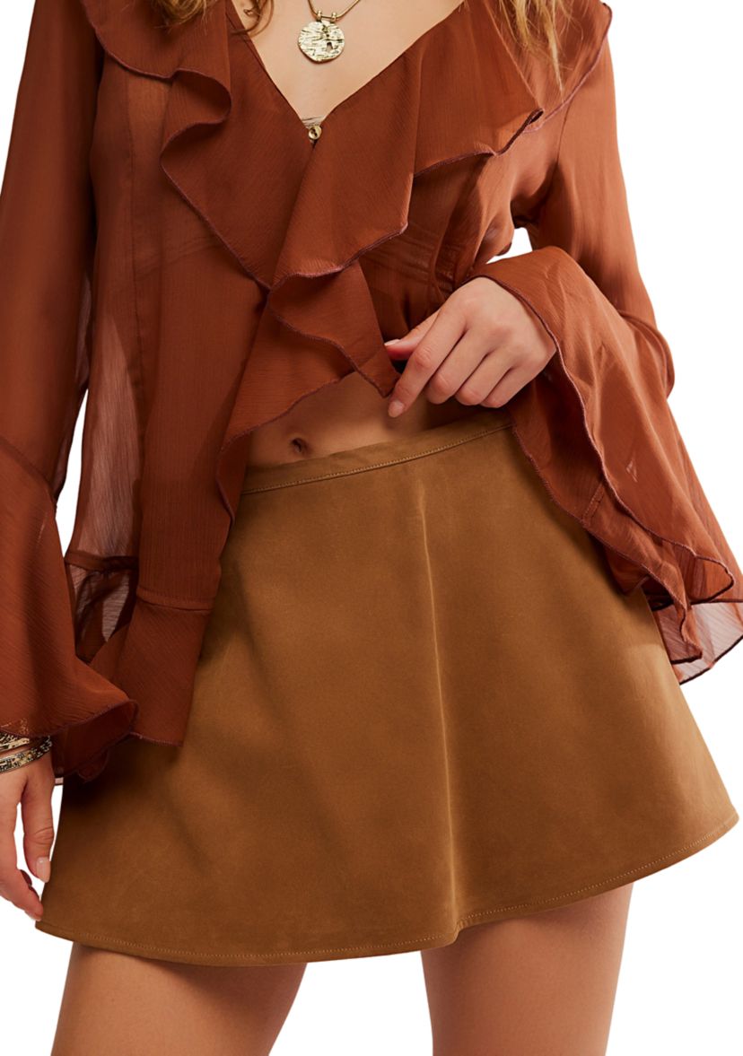 We The Free Paradise Found Suede Skort