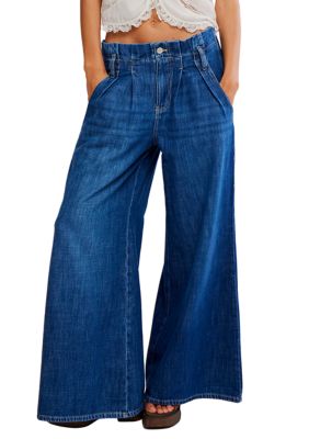 Free People Women's We The Free Forager Super Wide-Leg Jeans