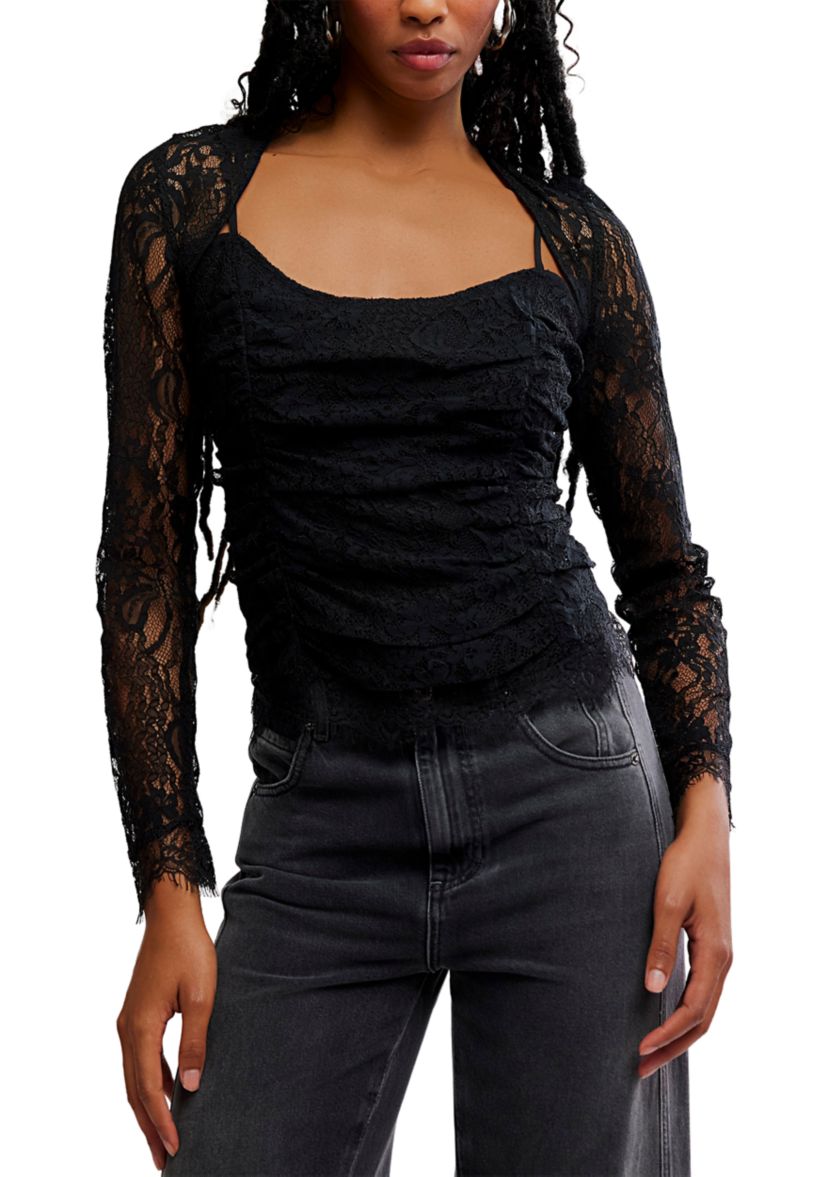 Womens Paloma Lace Top