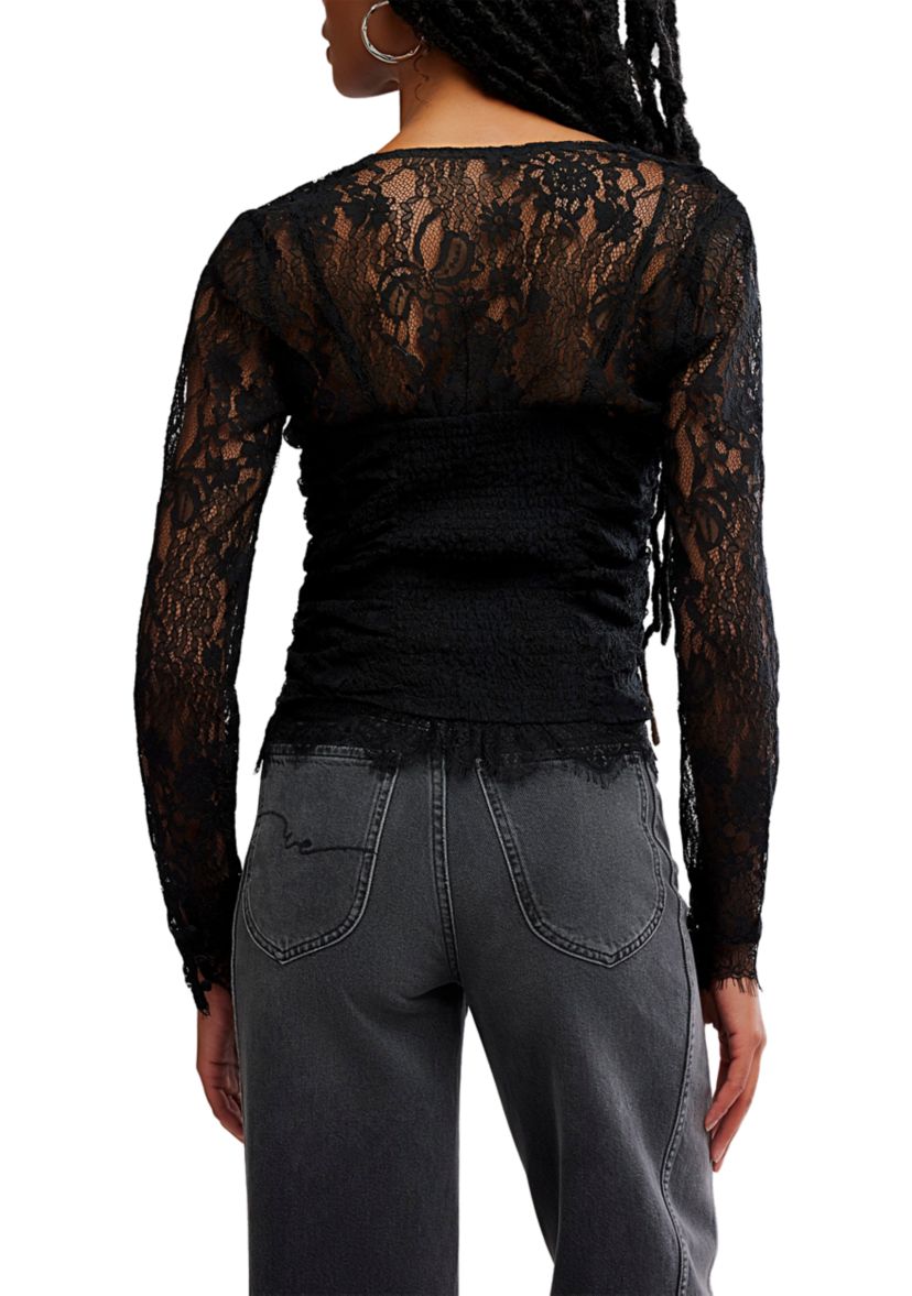 Womens Paloma Lace Top