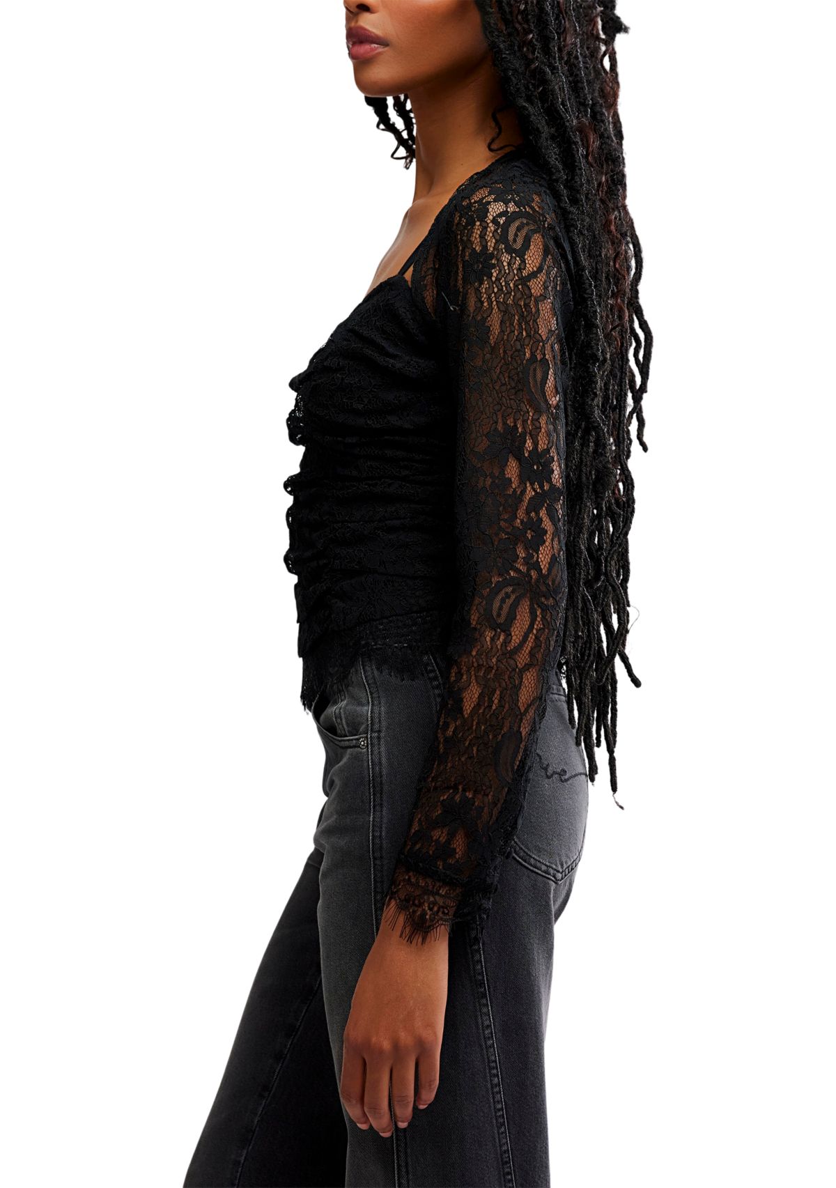 Womens Paloma Lace Top