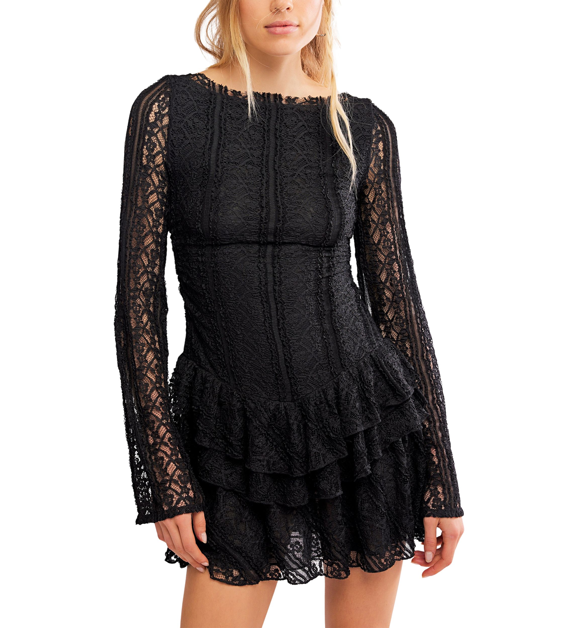 Tabby Lace Mini Dress