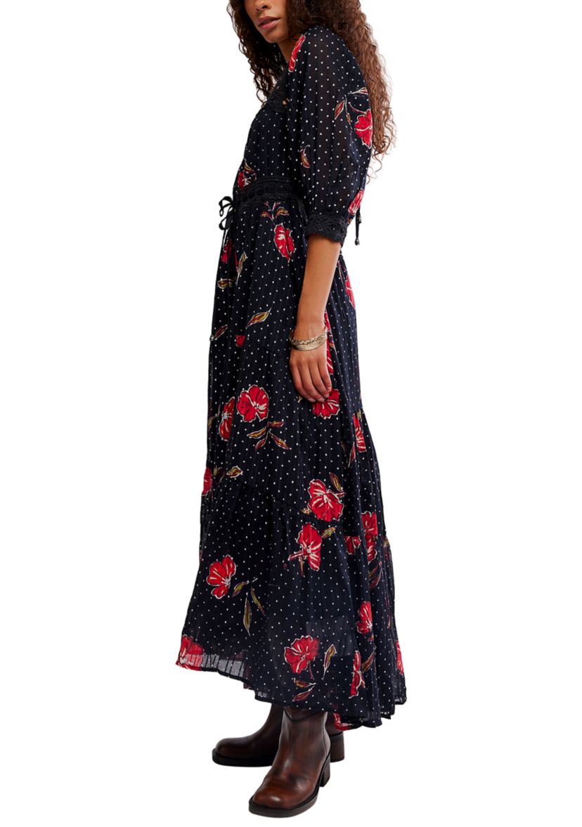 black maxi sweater dress The Margot Maxi Sweater Dress main image 0