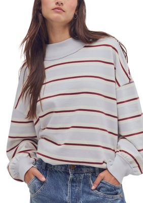 Free People Women's Palm Springs Striped Pullover