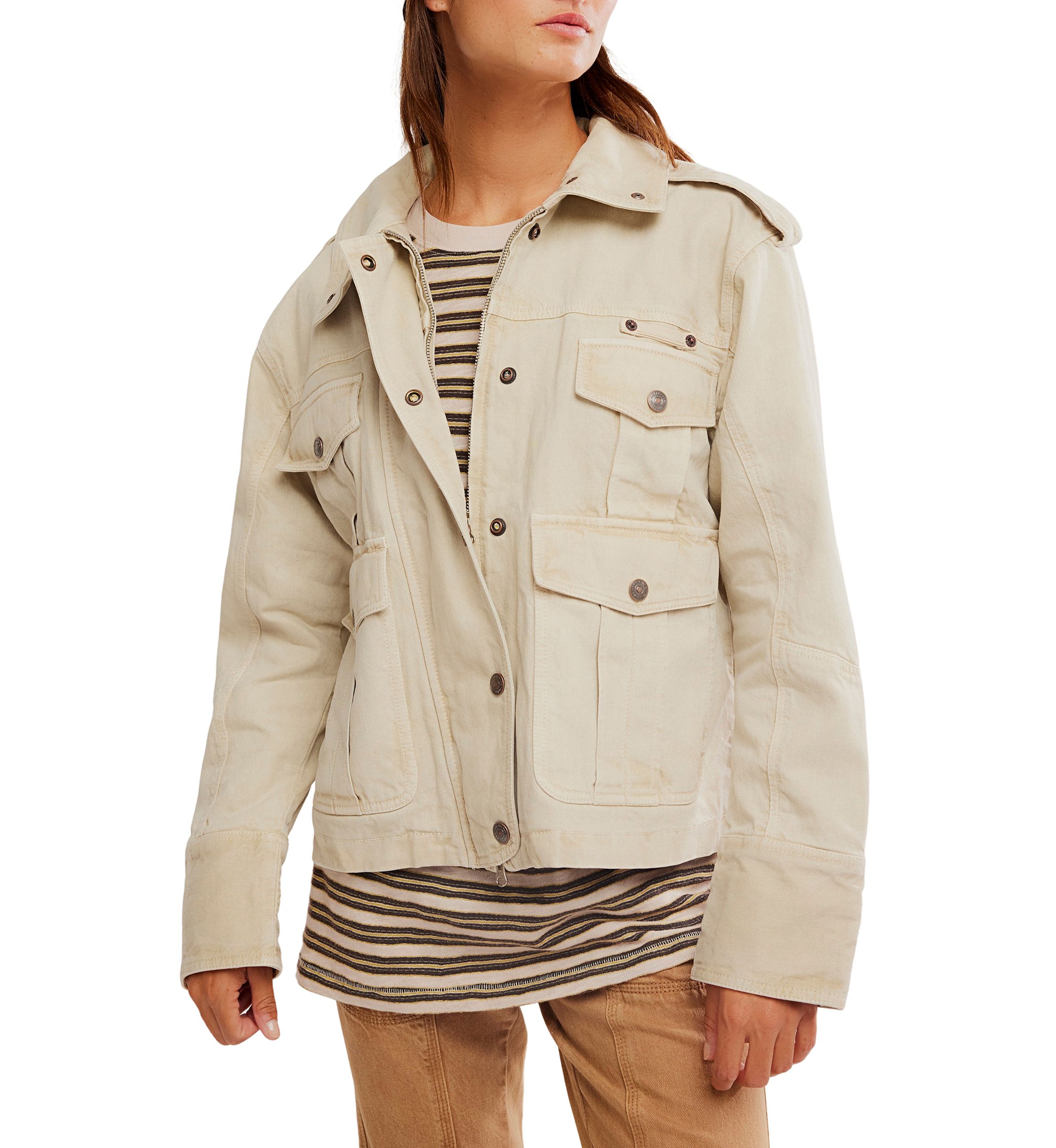 Free People We The Free Kali Washed Jacket | Belk