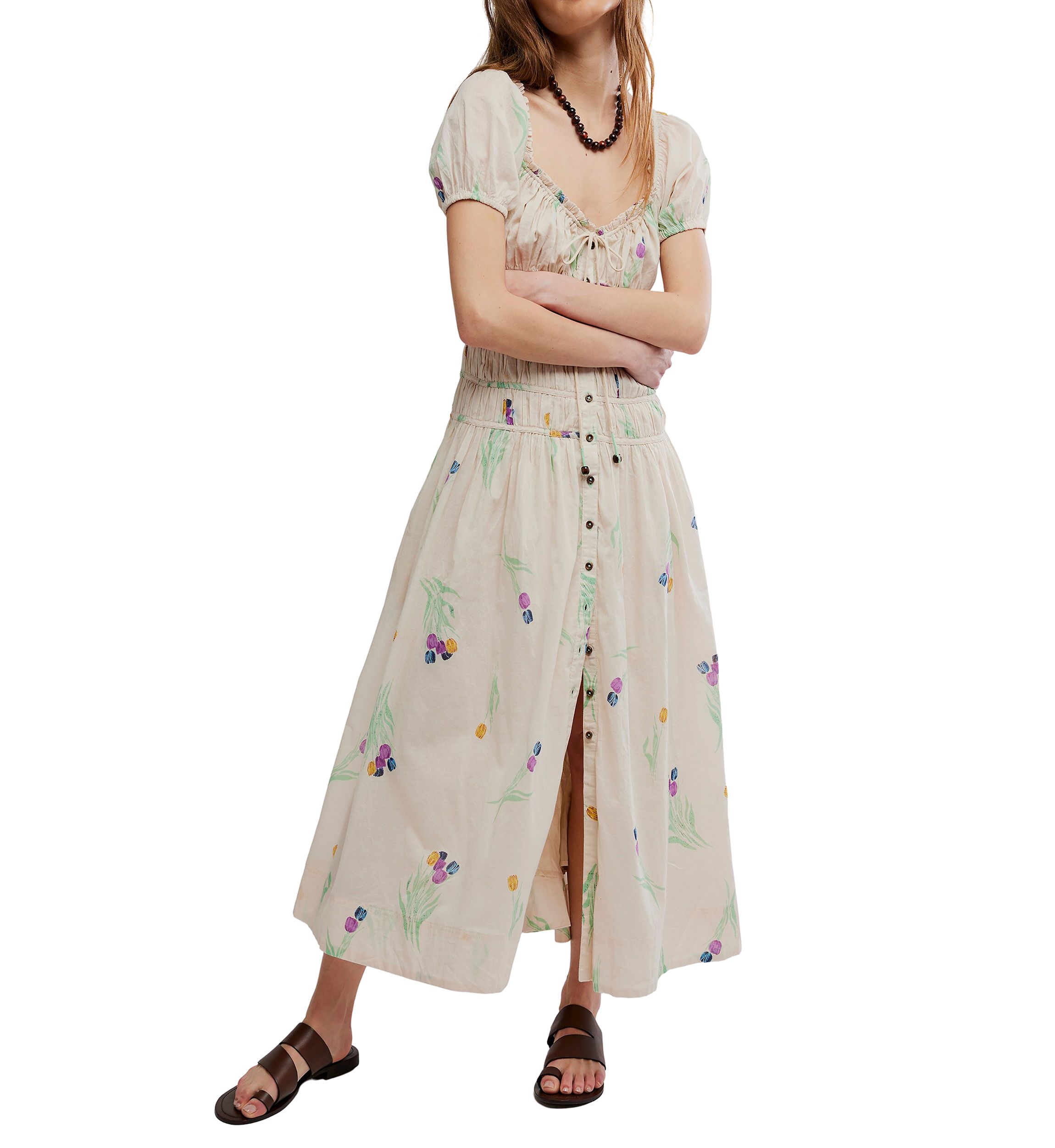 free people bel air midi dress Free People Beach Bel Air Pink Midi Dress Soft Girl Coquette Dainty Small  Petite
