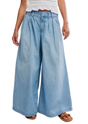 Free People Women's We The Free Scout Wide-Leg Jeans